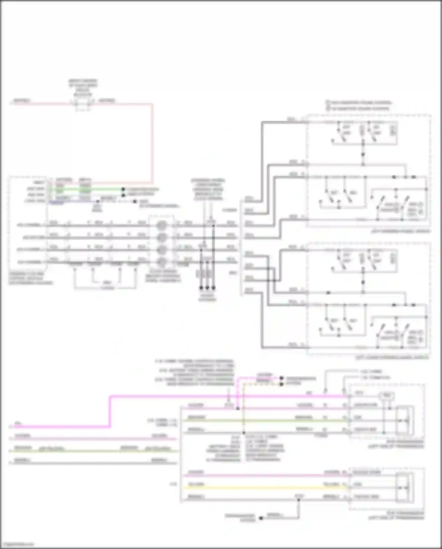 MKZ Lincoln II (2012-2016): Cruise control circuit, except hybrid (2 of 2)