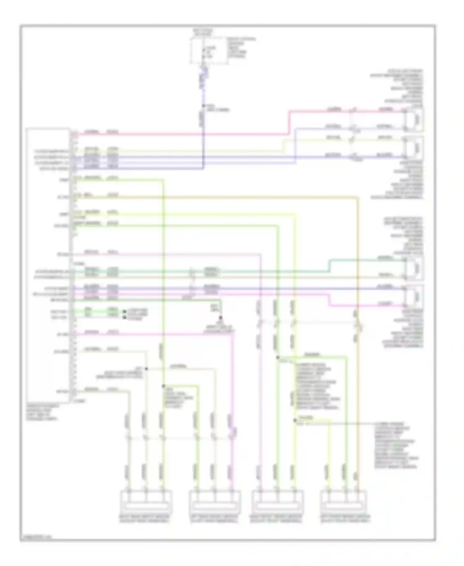 MKZ Lincoln II (2012-2016): Electronic suspension circuit