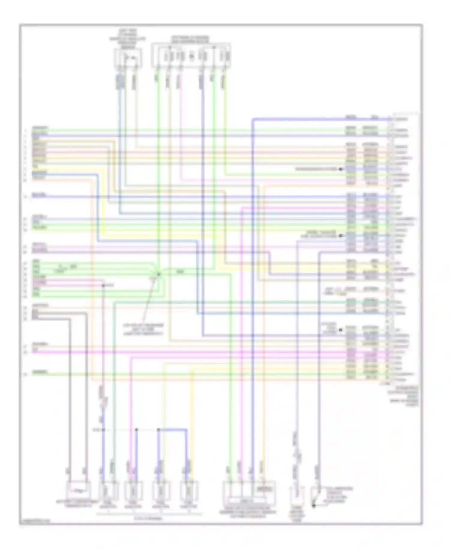 MKZ Lincoln II (2012-2016): Wiring diagram engine performance 2.0l turbo hybrid (10 of 10)