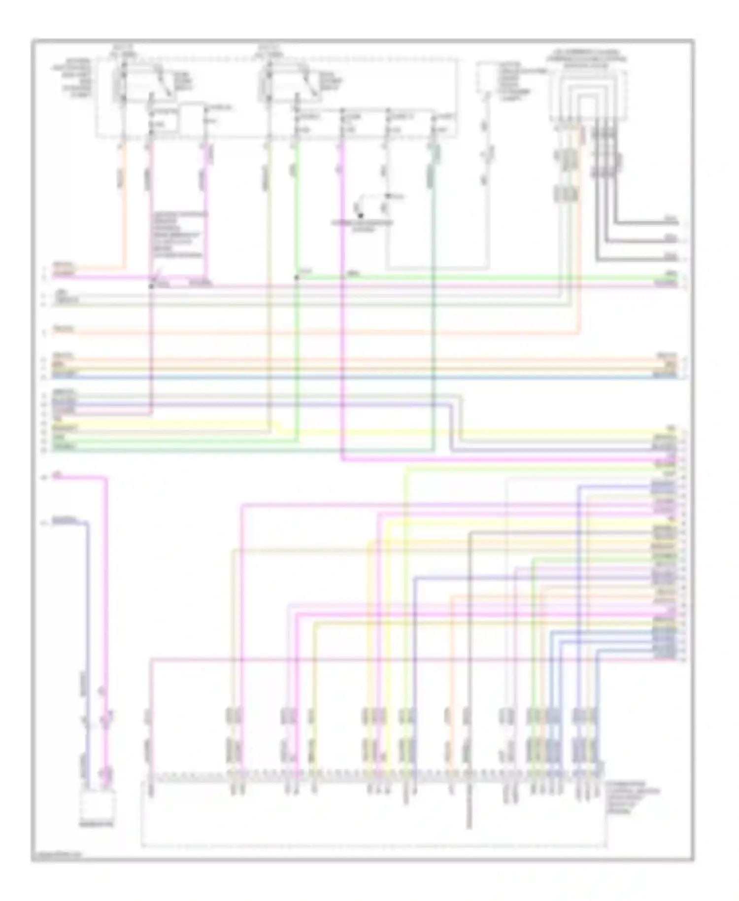 MKZ Lincoln II (2012-2016): Wiring diagram engine performance 3.7l (3 of 6)