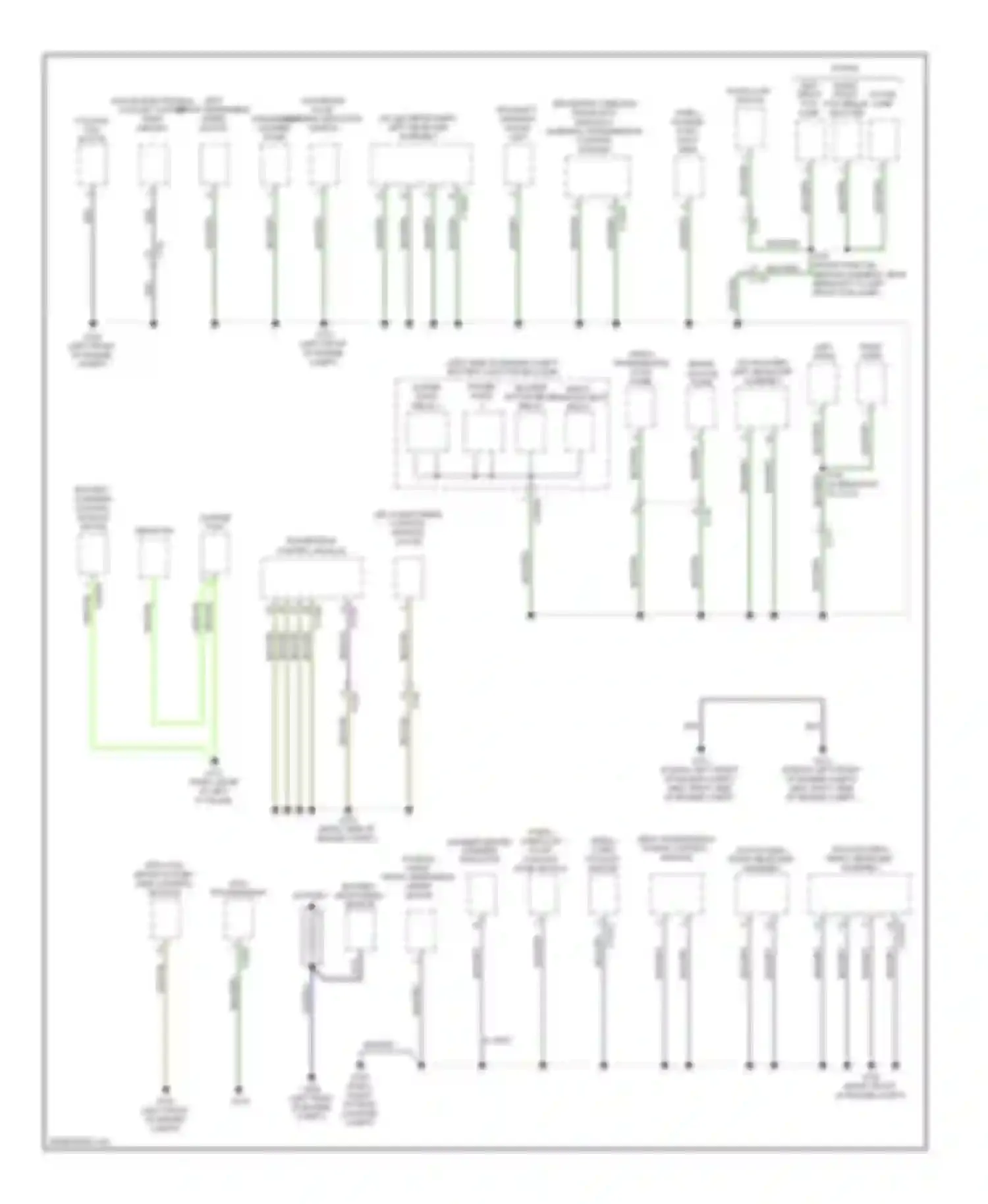 MKZ Lincoln II (2012-2016): Ground distribution circuit, hybrid (1 of 5)