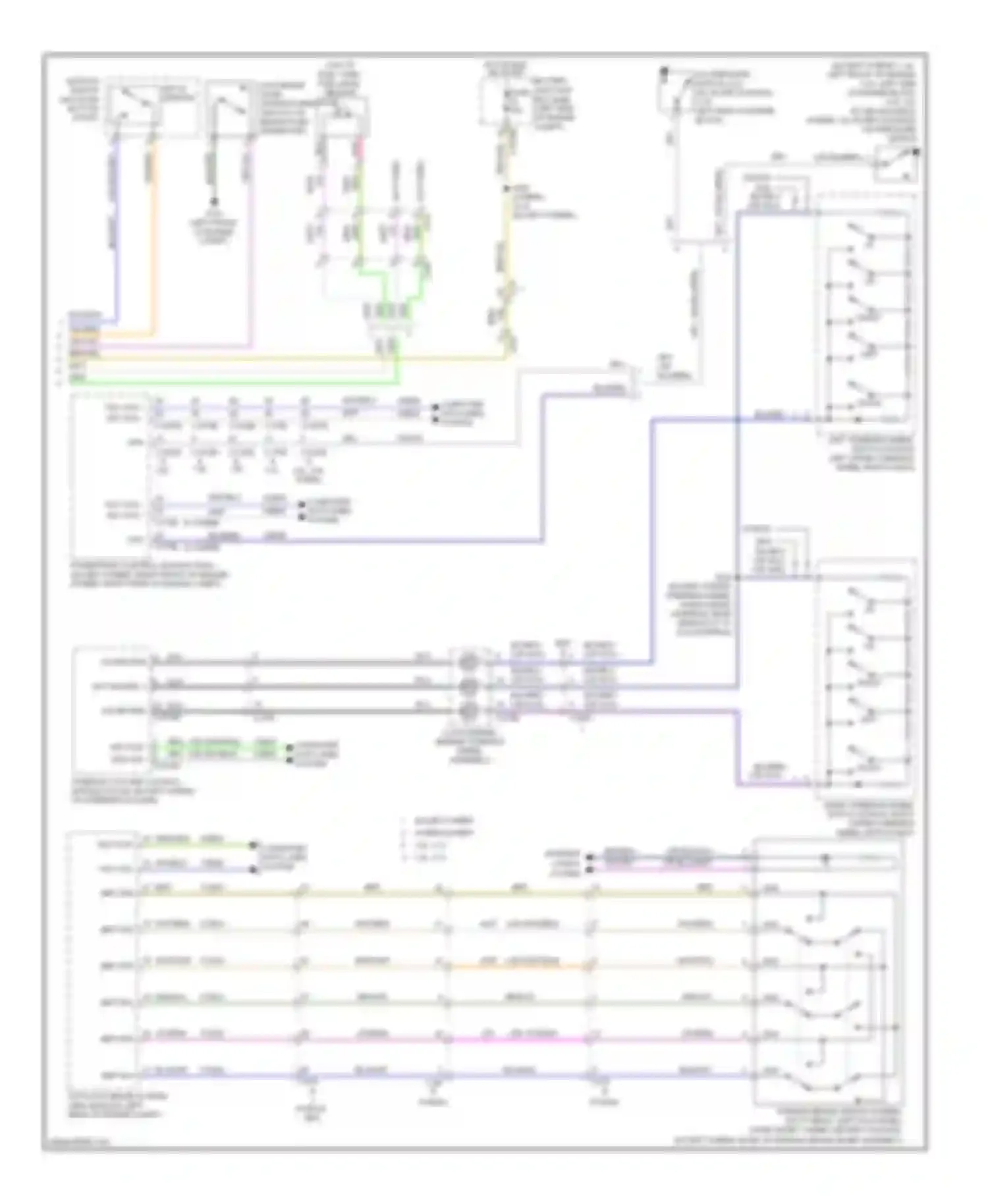 MKZ Lincoln II (2012-2016): Instrument cluster circuit (2 of 2)