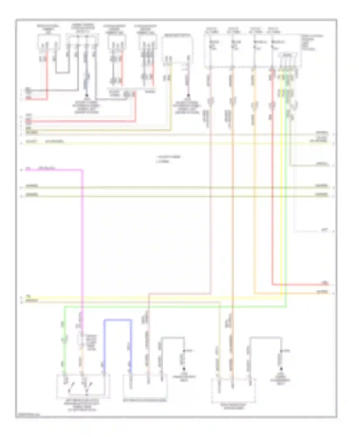 MKZ Lincoln II (2012-2016): Courtesy lamps circuit (3 of 4)