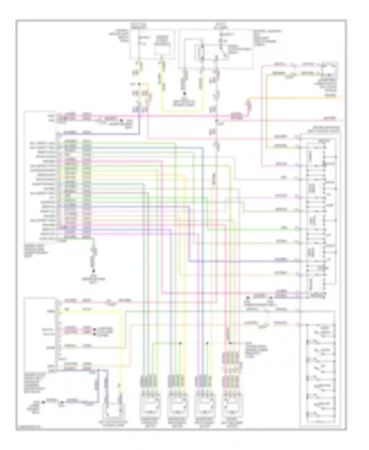 MKZ Lincoln II (2012-2016): Memory seat circuit, hybrid (1 of 2)