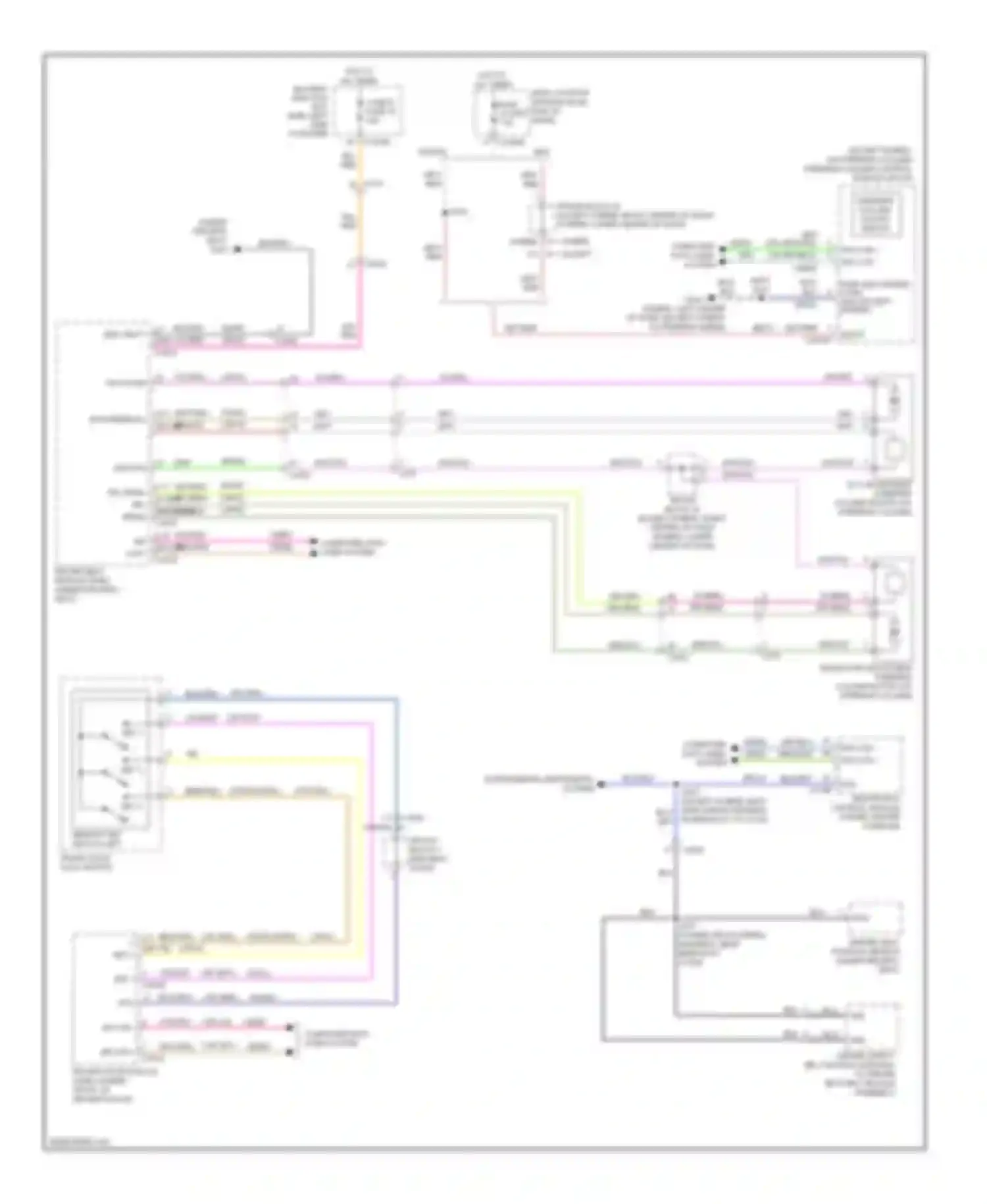 MKZ Lincoln II (2012-2016): Steering column memory circuit