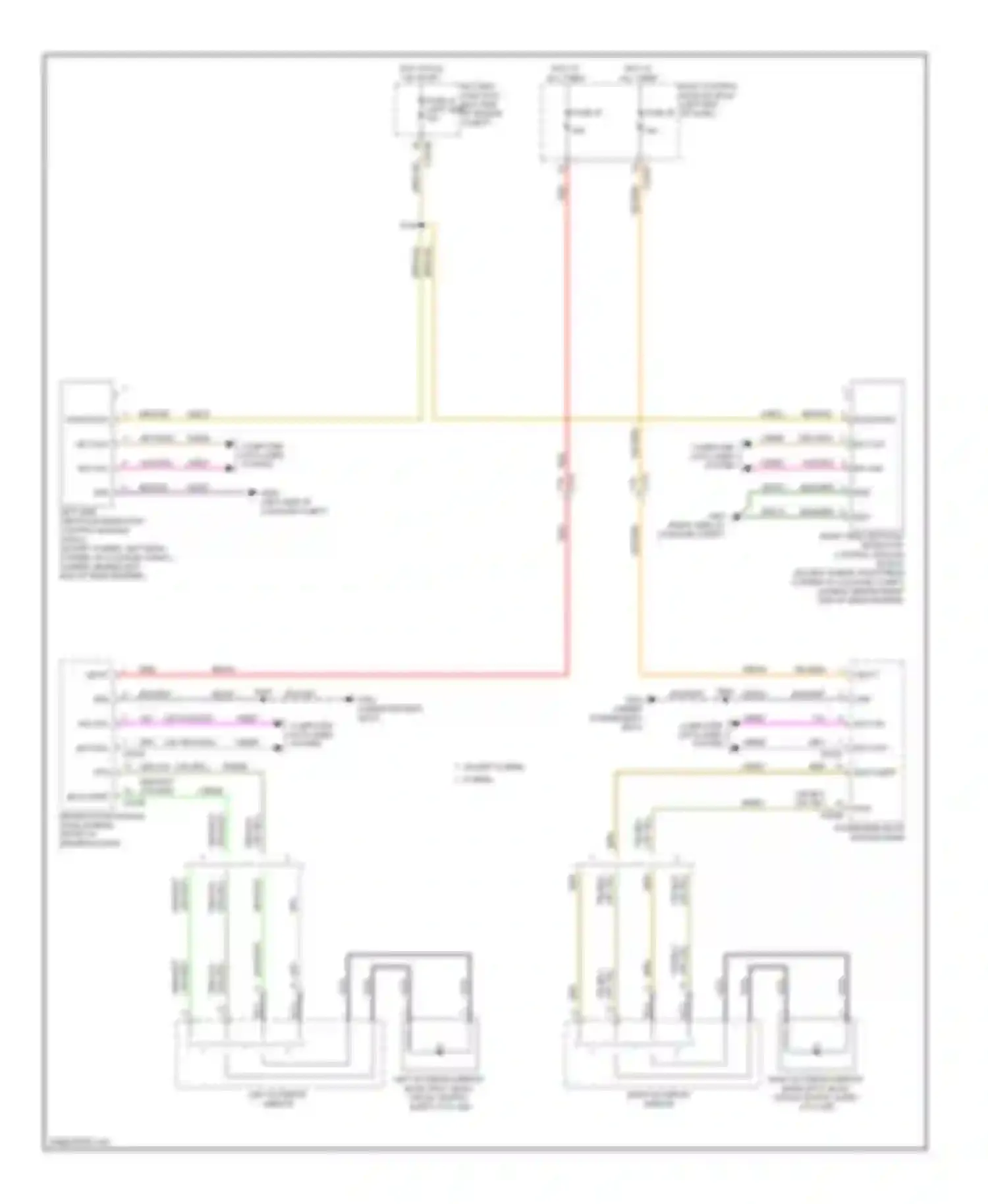 MKZ Lincoln II (2012-2016): Blind spot information system circuit