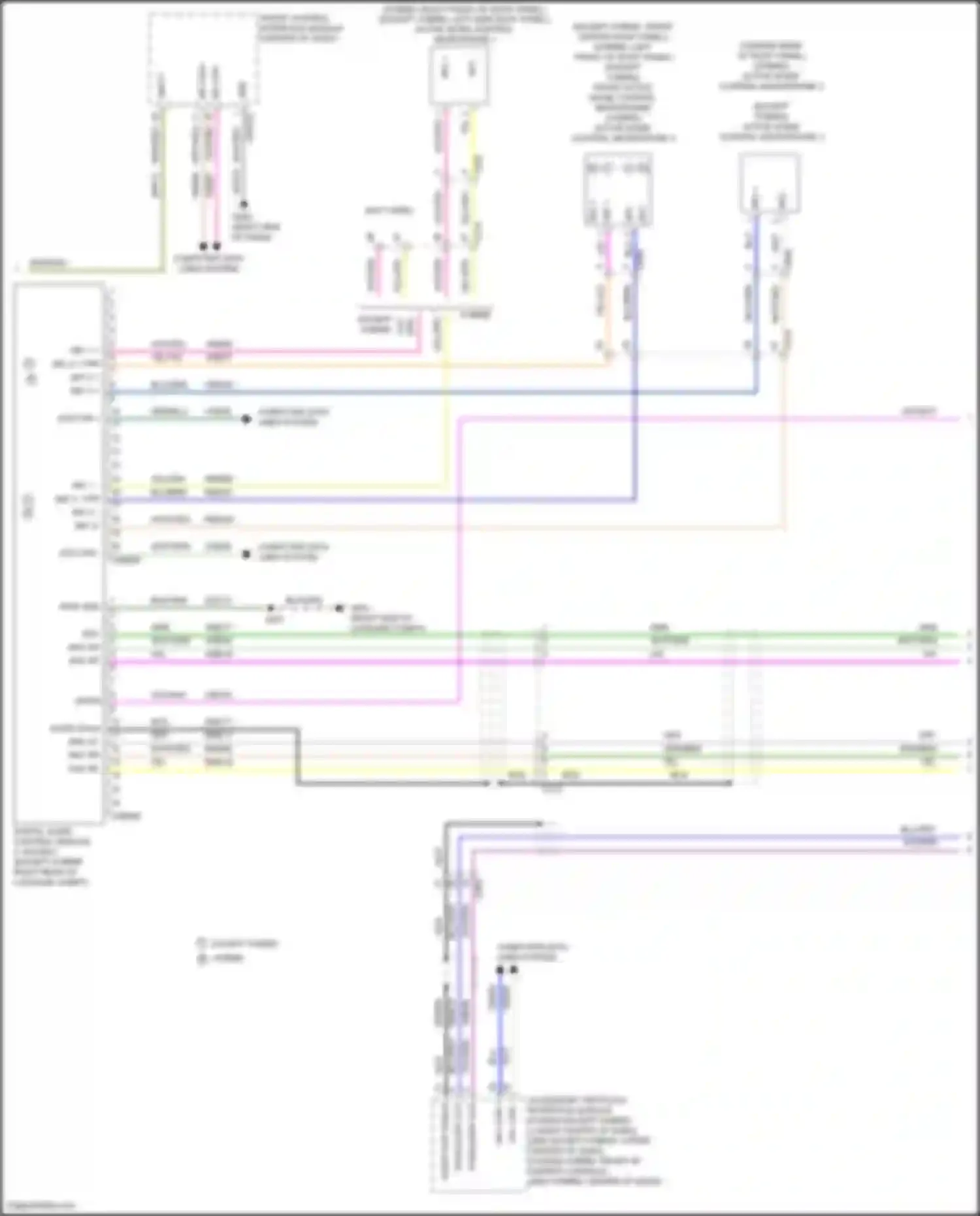 MKZ Lincoln II (2012-2016): Navigation circuit, w/ thx (3 of 4)