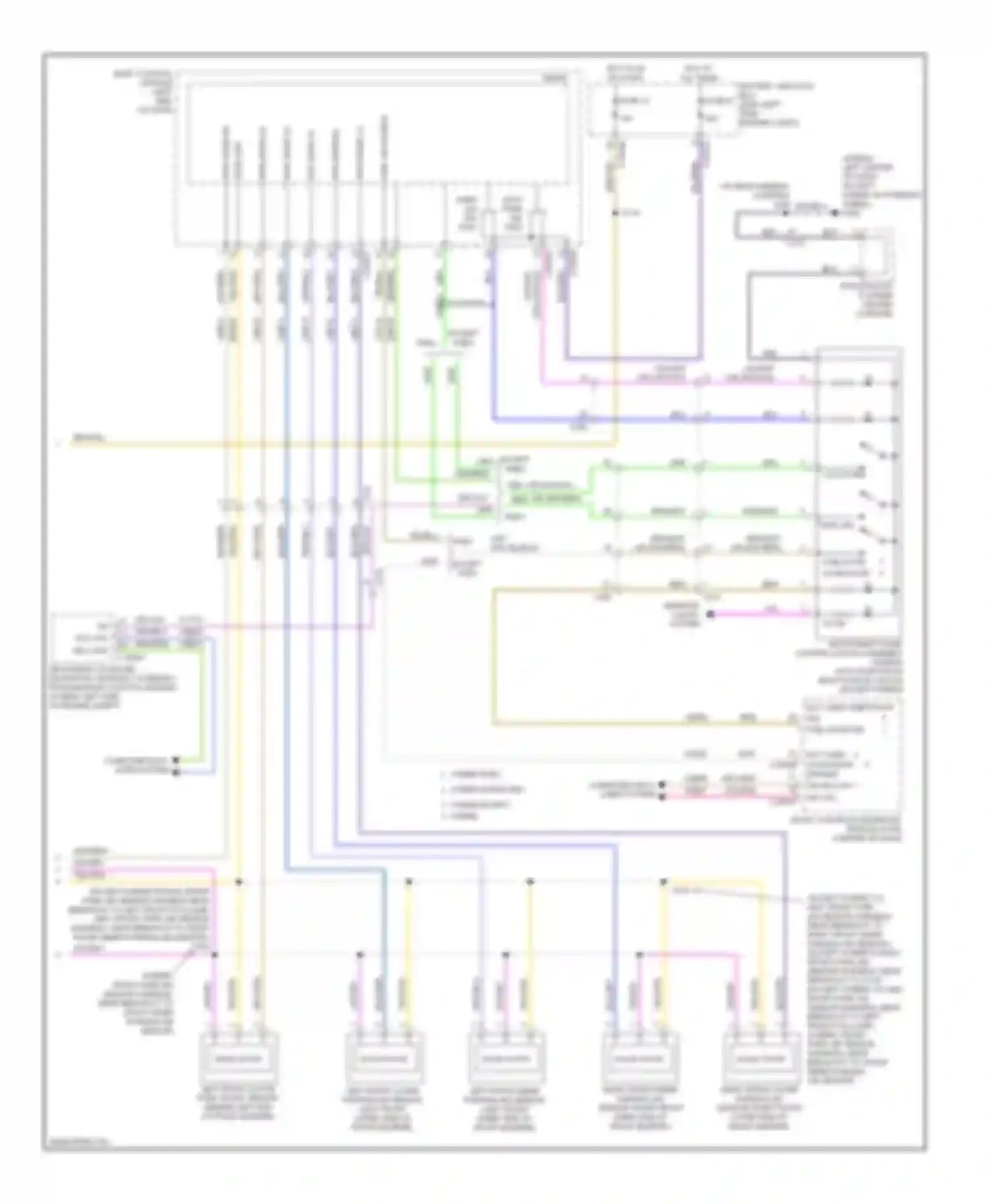MKZ Lincoln II (2012-2016): Parking assistant circuit (2 of 2)