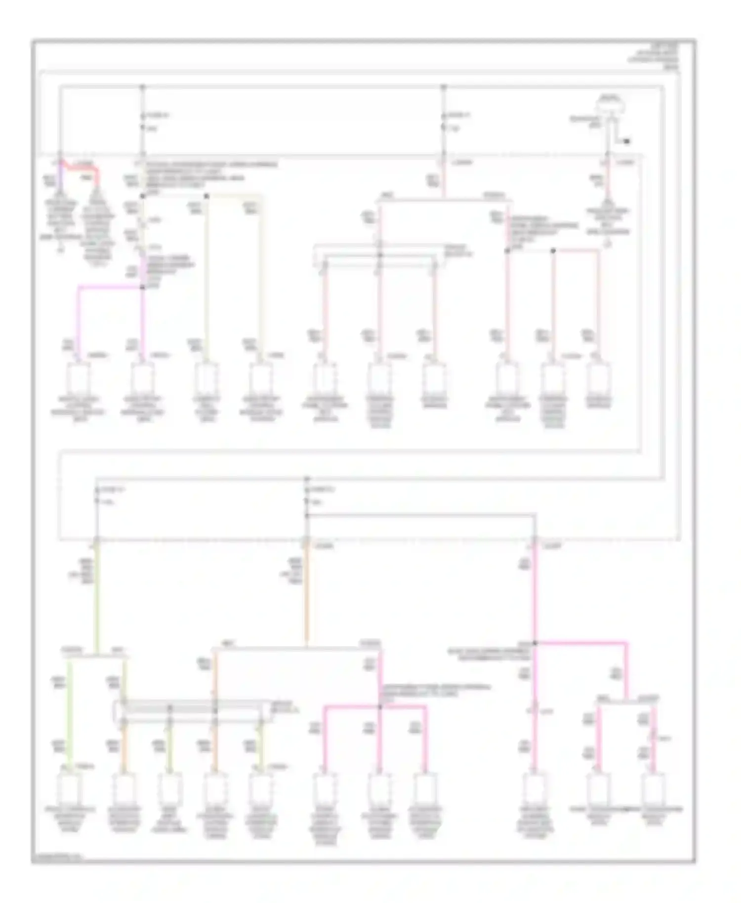 MKZ Lincoln II (2012-2016): Power distribution circuit, except hybrid (6 of 7)