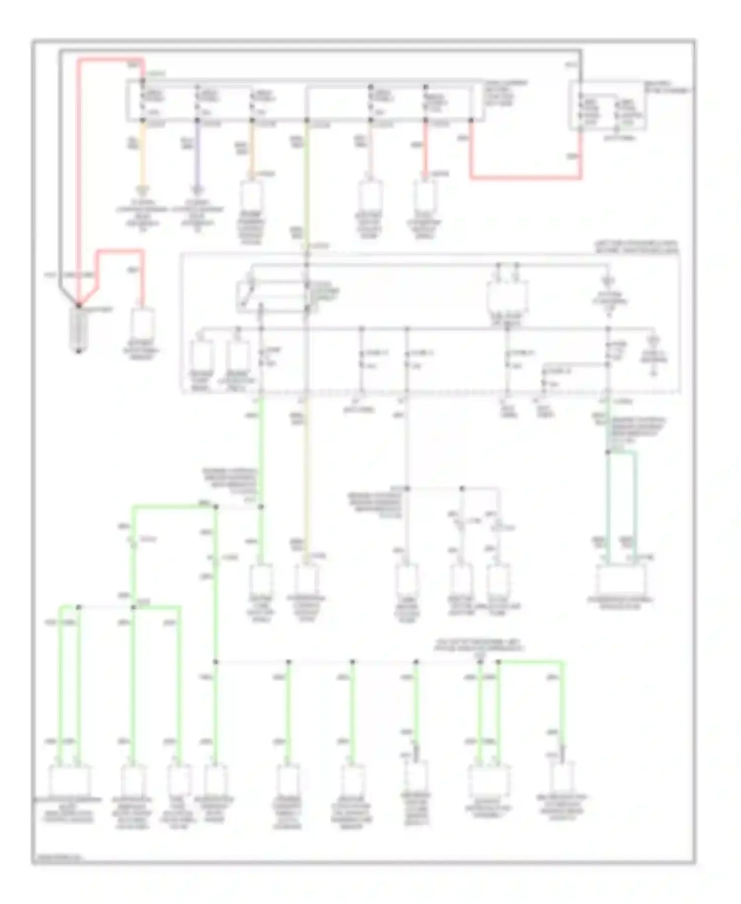 MKZ Lincoln II (2012-2016): Power distribution circuit, hybrid (1 of 8)