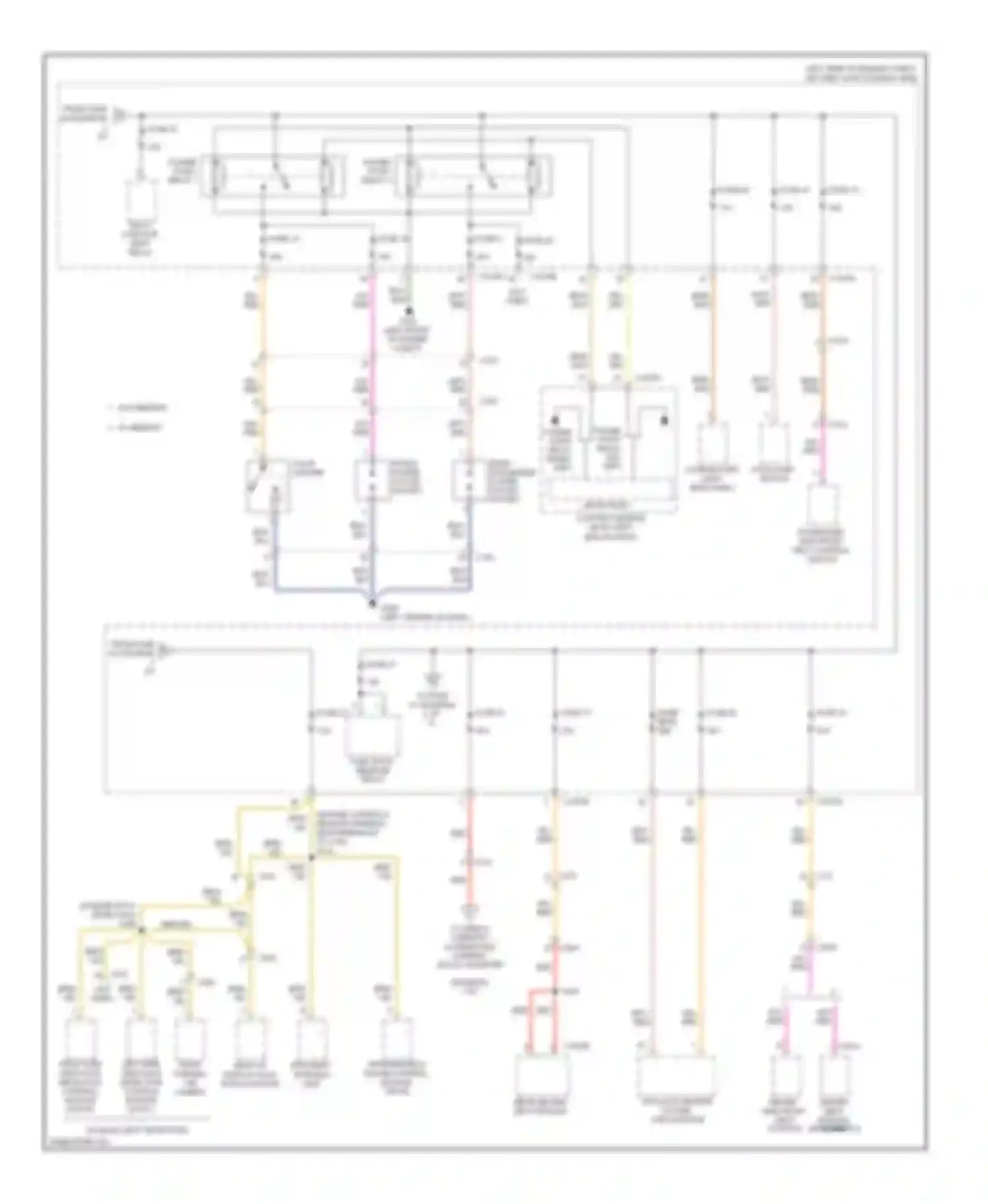 MKZ Lincoln II (2012-2016): Power distribution circuit, hybrid (3 of 8)