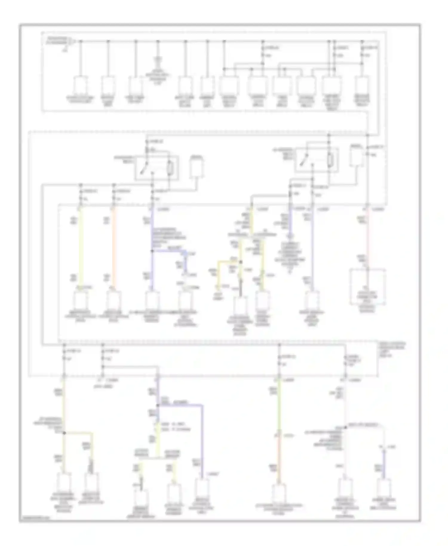 MKZ Lincoln II (2012-2016): Power distribution circuit, hybrid (5 of 8)
