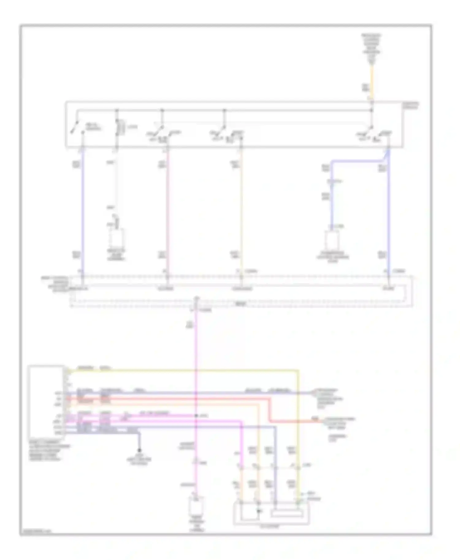 MKZ Lincoln II (2012-2016): Power distribution circuit, hybrid (7 of 8)