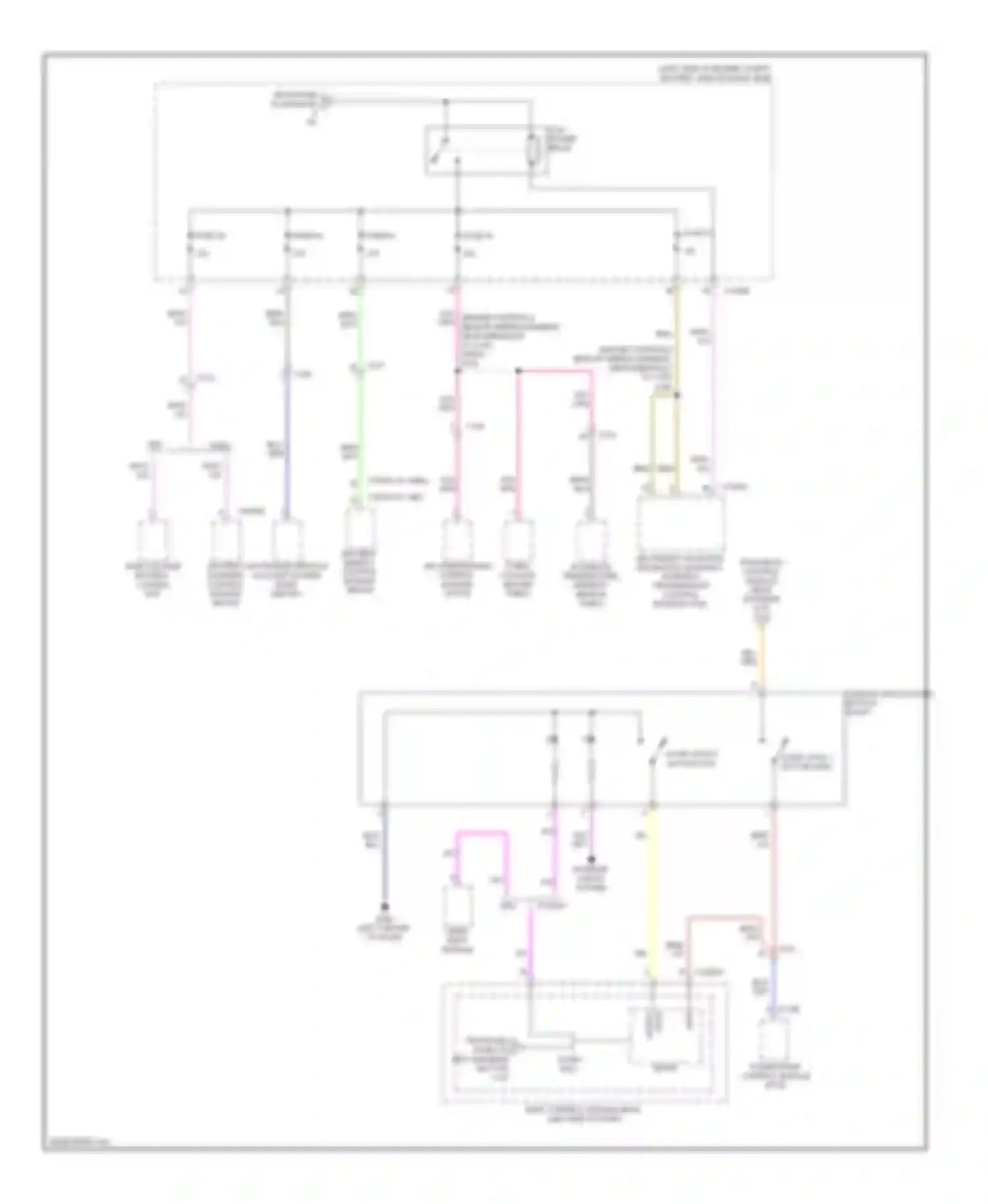 MKZ Lincoln II (2012-2016): Power distribution circuit, hybrid (8 of 8)