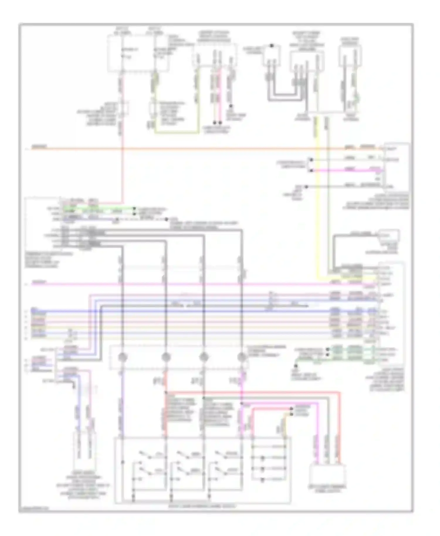 MKZ Lincoln II (2012-2016): Sync radio circuit (2 of 2)