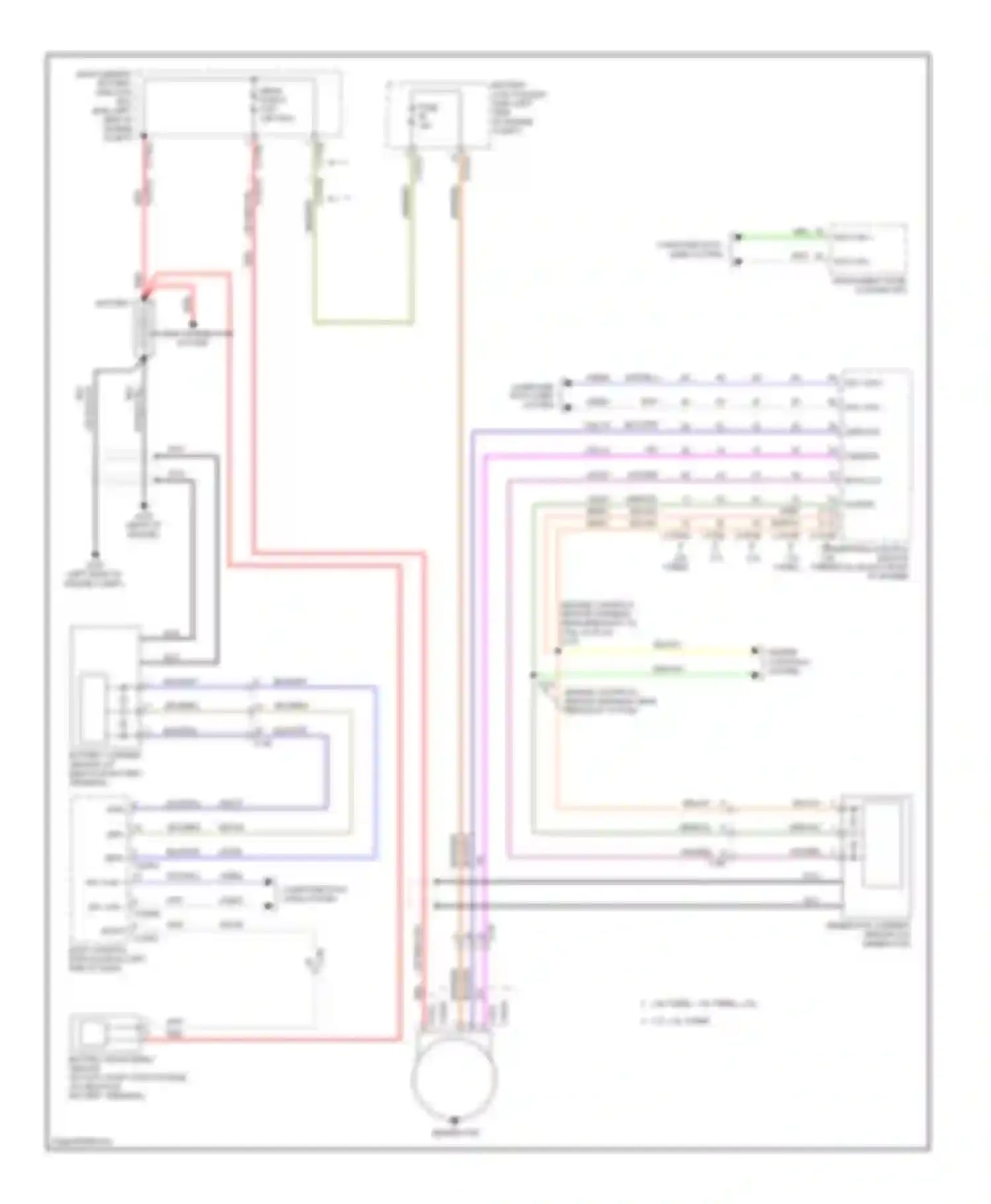 MKZ Lincoln II (2012-2016): Charging circuit