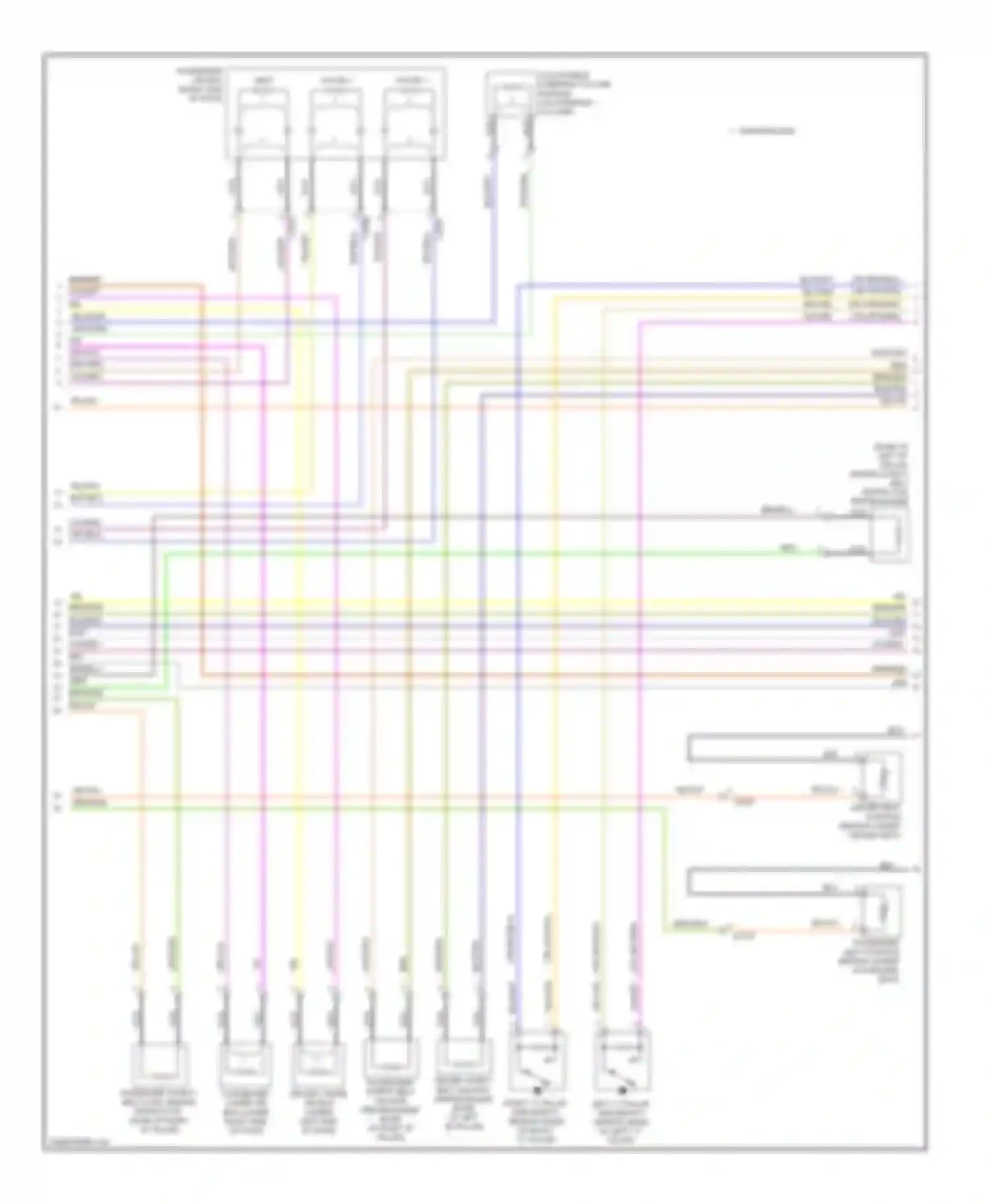 MKZ Lincoln II (2012-2016): Supplemental restraints circuit, except hybrid (2 of 3)