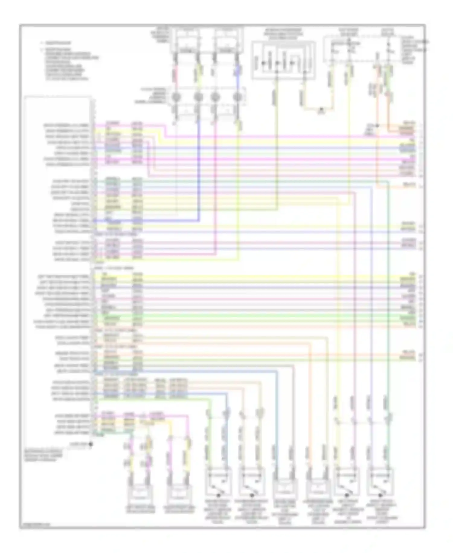 MKZ Lincoln II (2012-2016): Supplemental restraints circuit, hybrid (1 of 3)