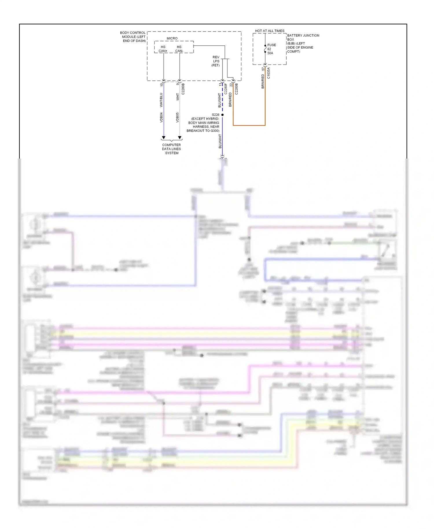 Lincoln MKZ II (2012-2016) 2.0l wiring diagram  (1 of 2)
