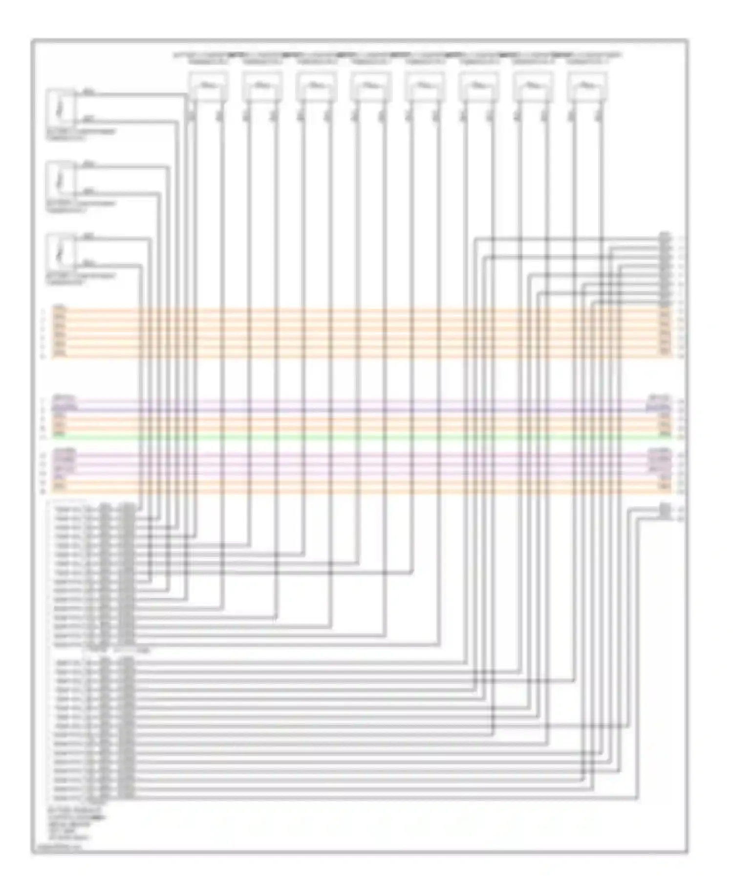Wiring diagram battery compartment thermistor 11 for Lincoln MKZ II (2012-2016) (2 of 2)