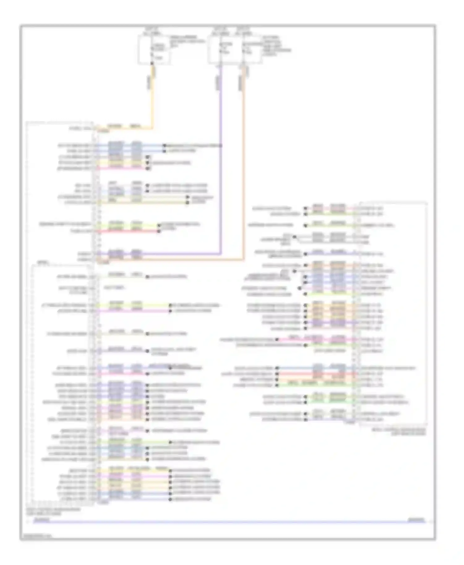 Wiring diagram battery junction for Lincoln MKZ II (2012-2016) (1 of 8)
