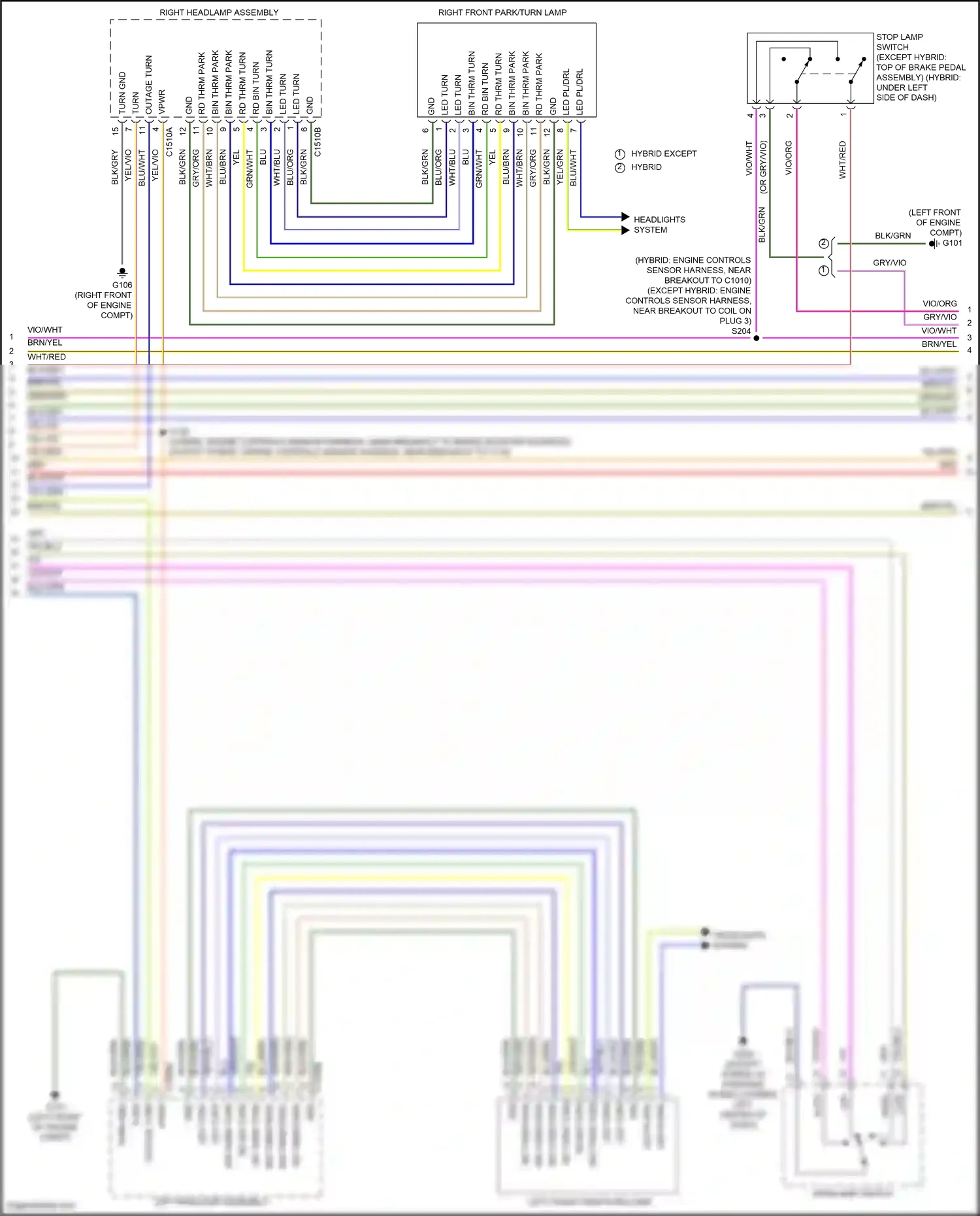 Lincoln MKZ II (2012-2016) bin thrm park - wiring diagram  (2 of 2)