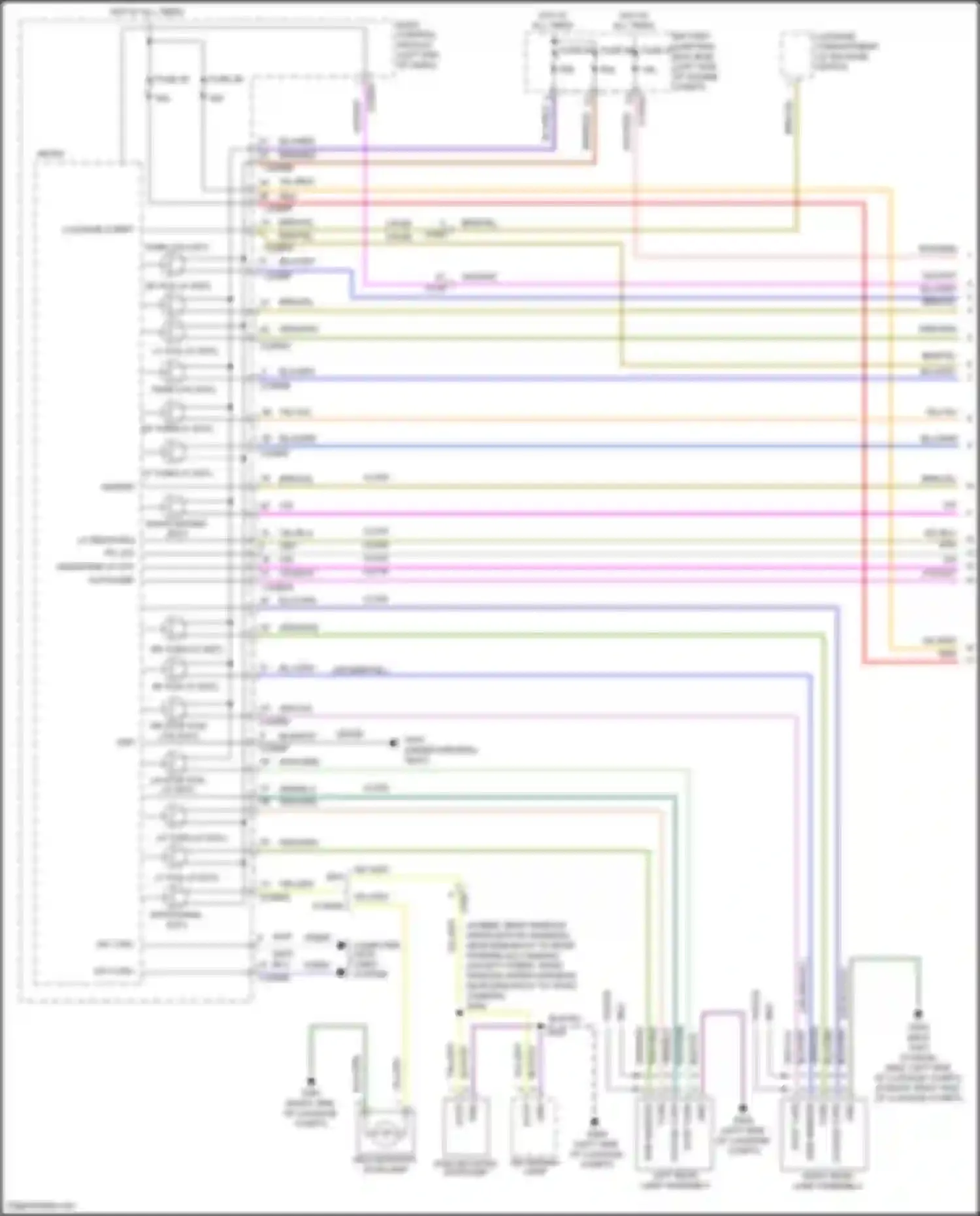 Wiring diagram blk/vio for Lincoln MKZ II (2012-2016) (25 of 45)