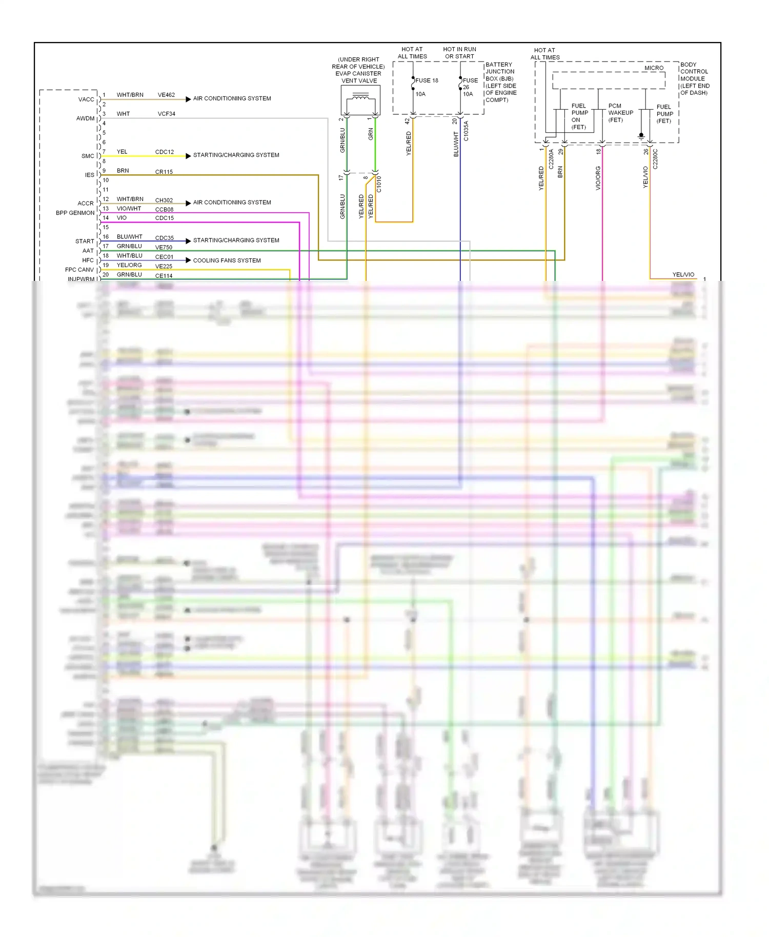 Lincoln MKZ II (2012-2016) blu wiring diagram  (89 of 103)