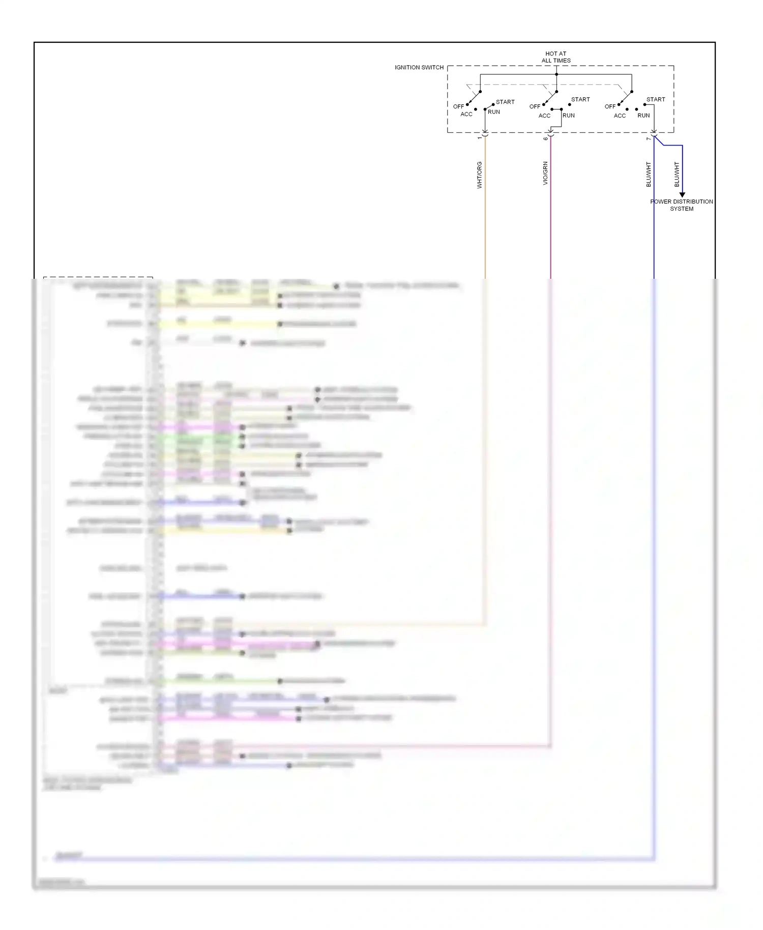 Lincoln MKZ II (2012-2016) blu wiring diagram  (21 of 103)