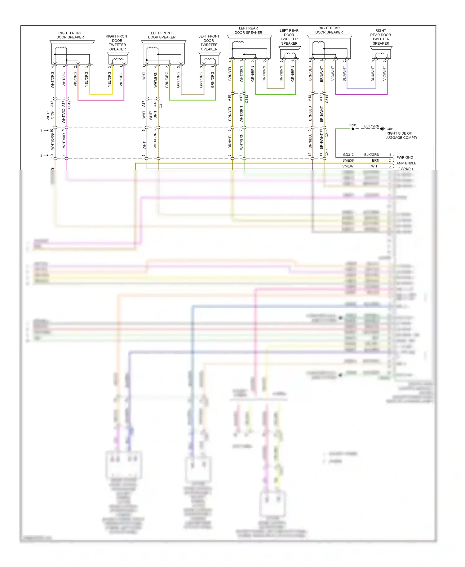 Lincoln MKZ II (2012-2016) blu wiring diagram  (70 of 103)