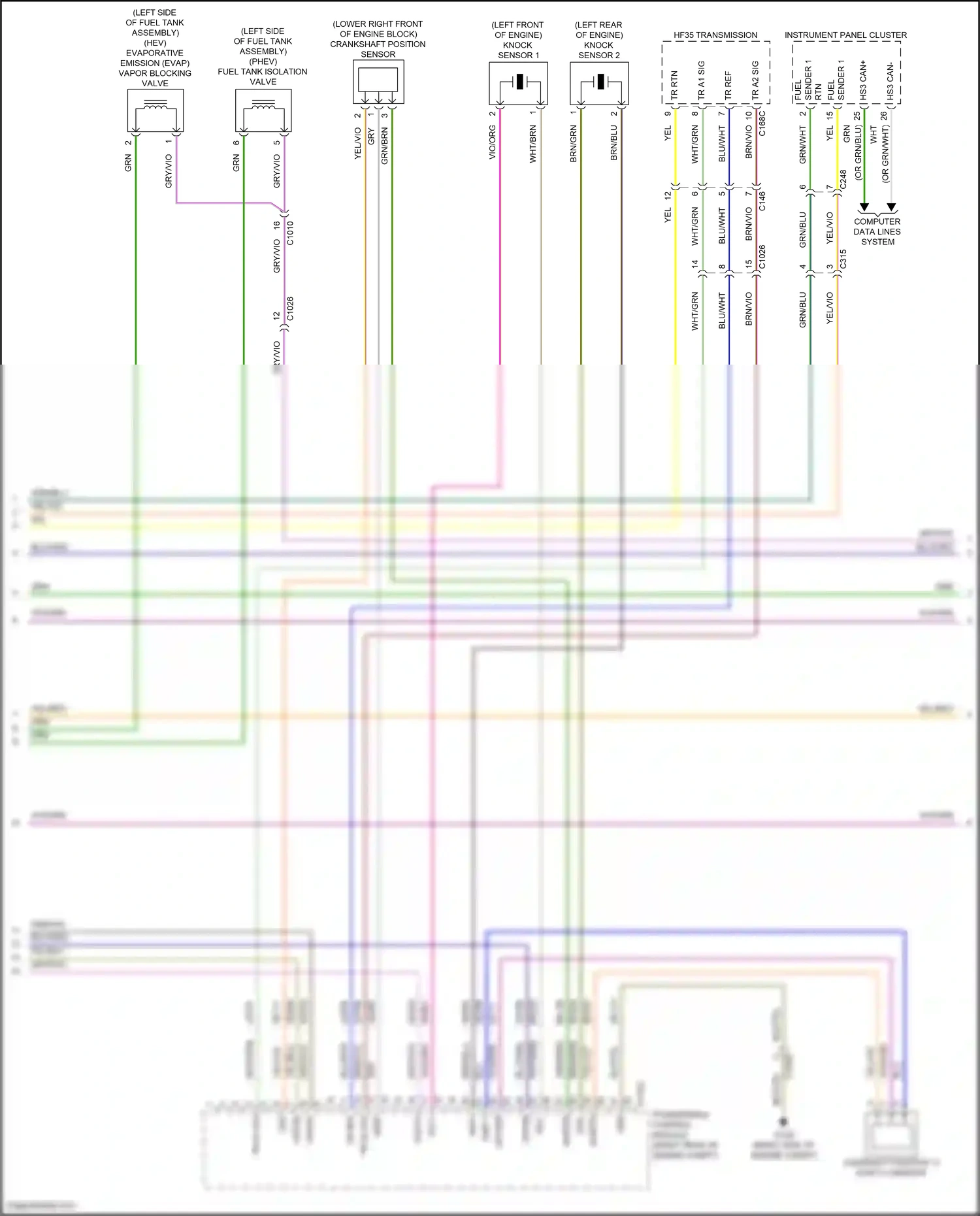 Lincoln MKZ II (2012-2016) blu wiring diagram  (86 of 103)