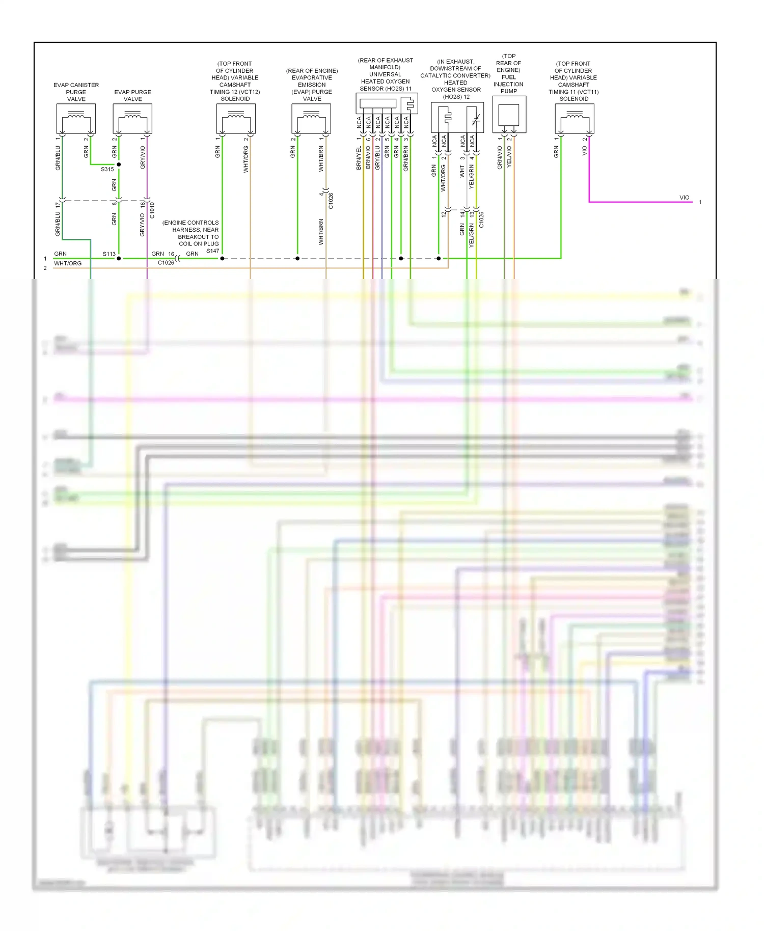 Lincoln MKZ II (2012-2016) blu wiring diagram  (87 of 103)