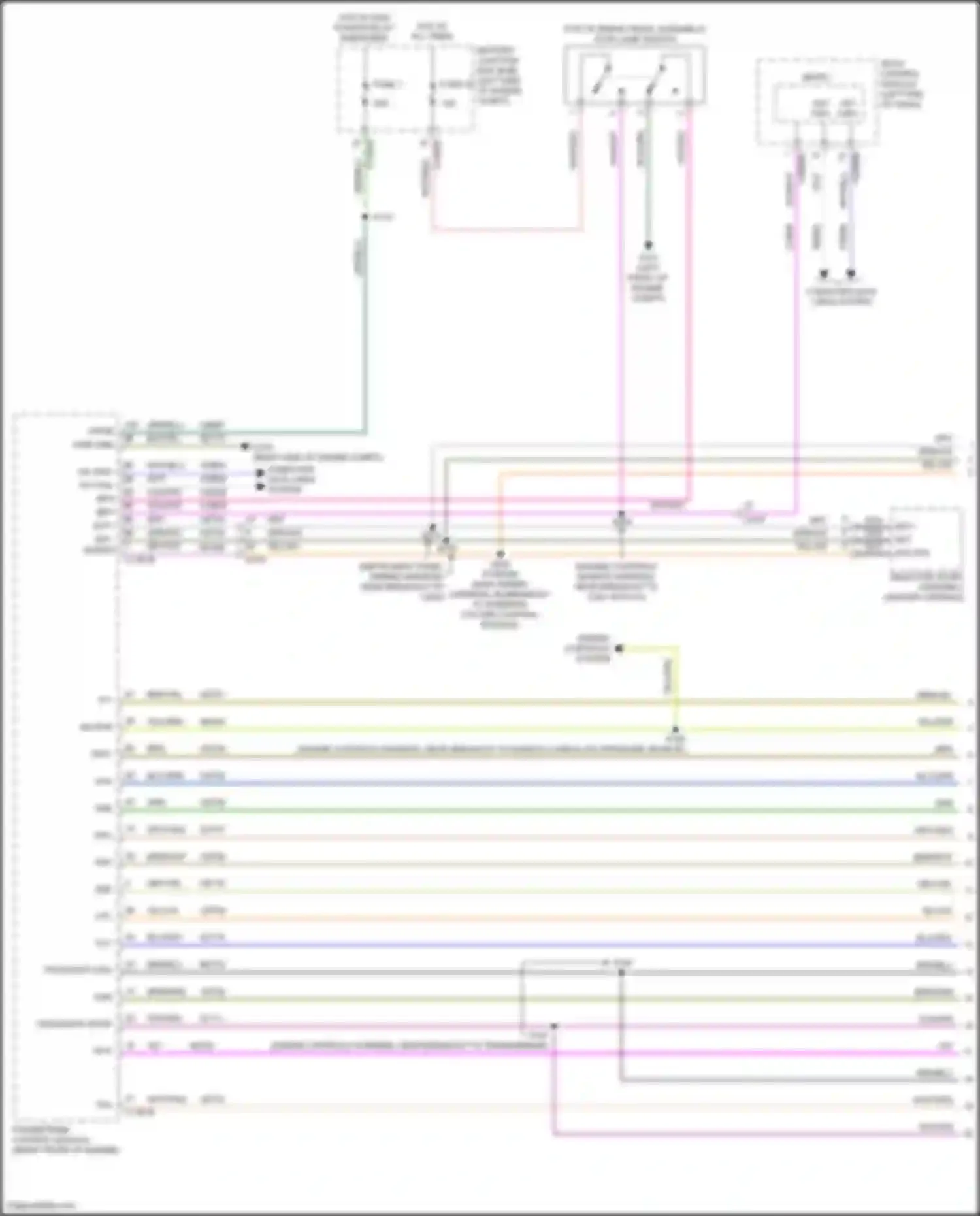 Wiring diagram blu/grn for Lincoln MKZ II (2012-2016) (43 of 66)