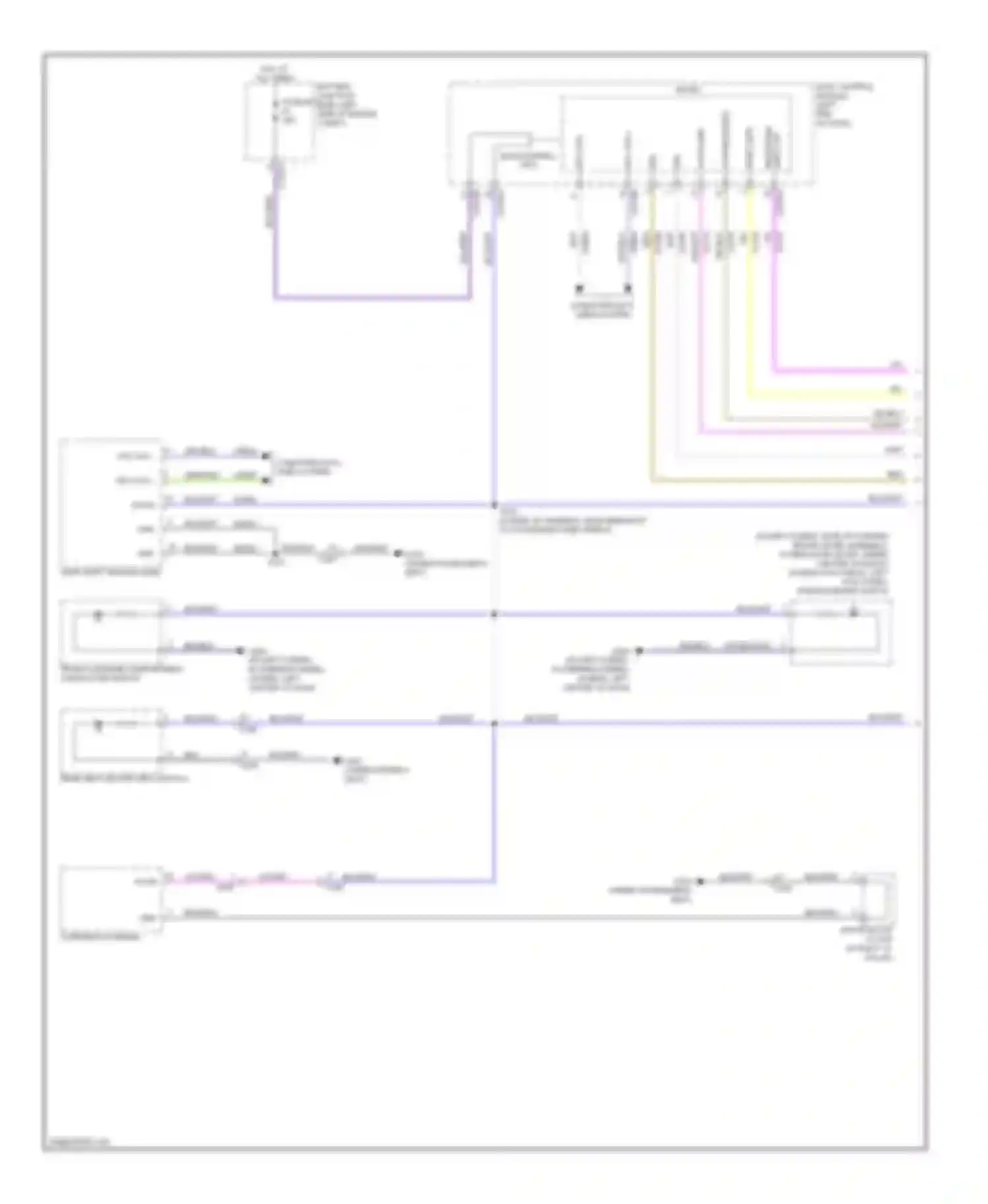 Wiring diagram blu/red for Lincoln MKZ II (2012-2016) (16 of 26)