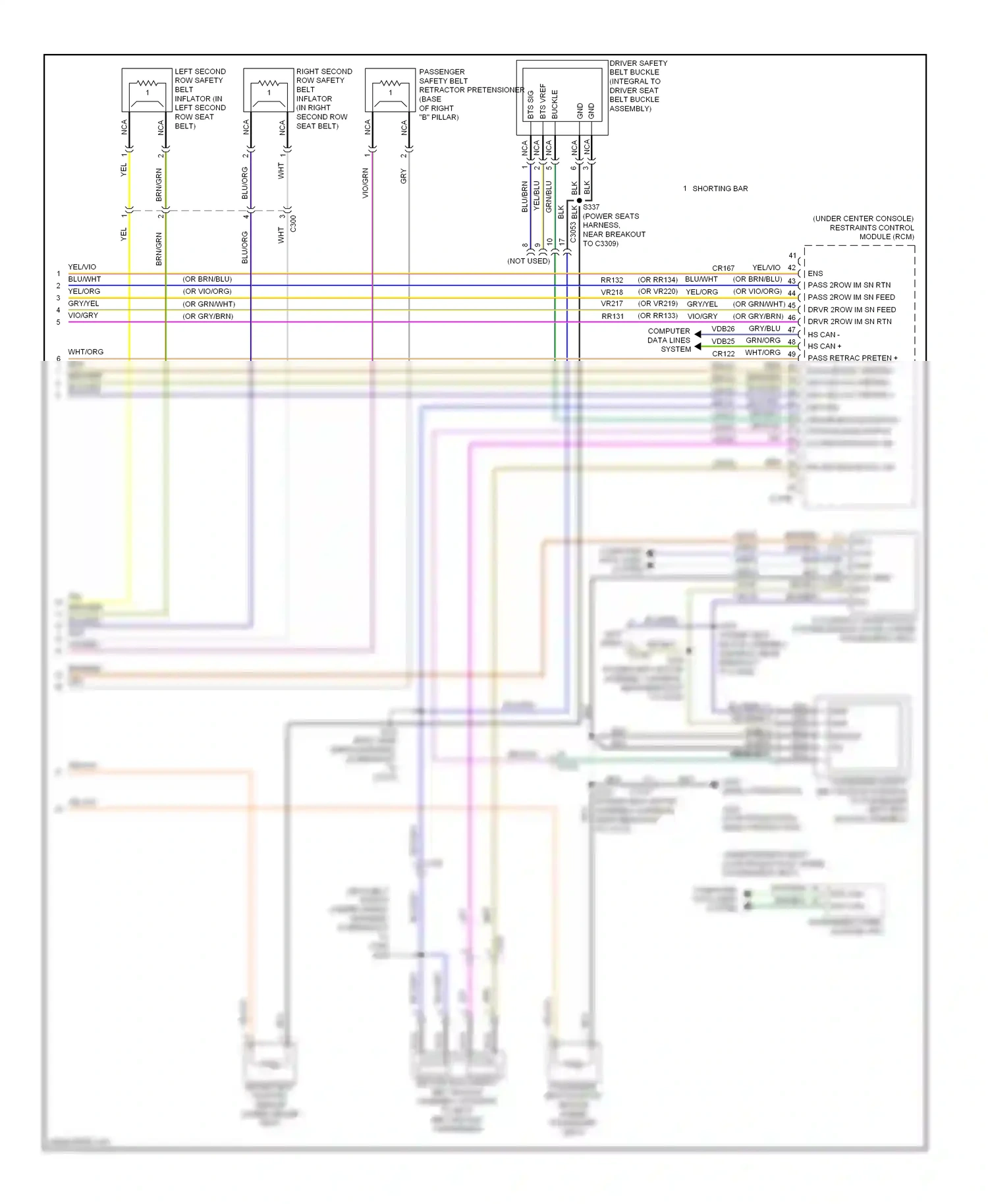 Lincoln MKZ II (2012-2016) bts vref wiring diagram  (2 of 2)