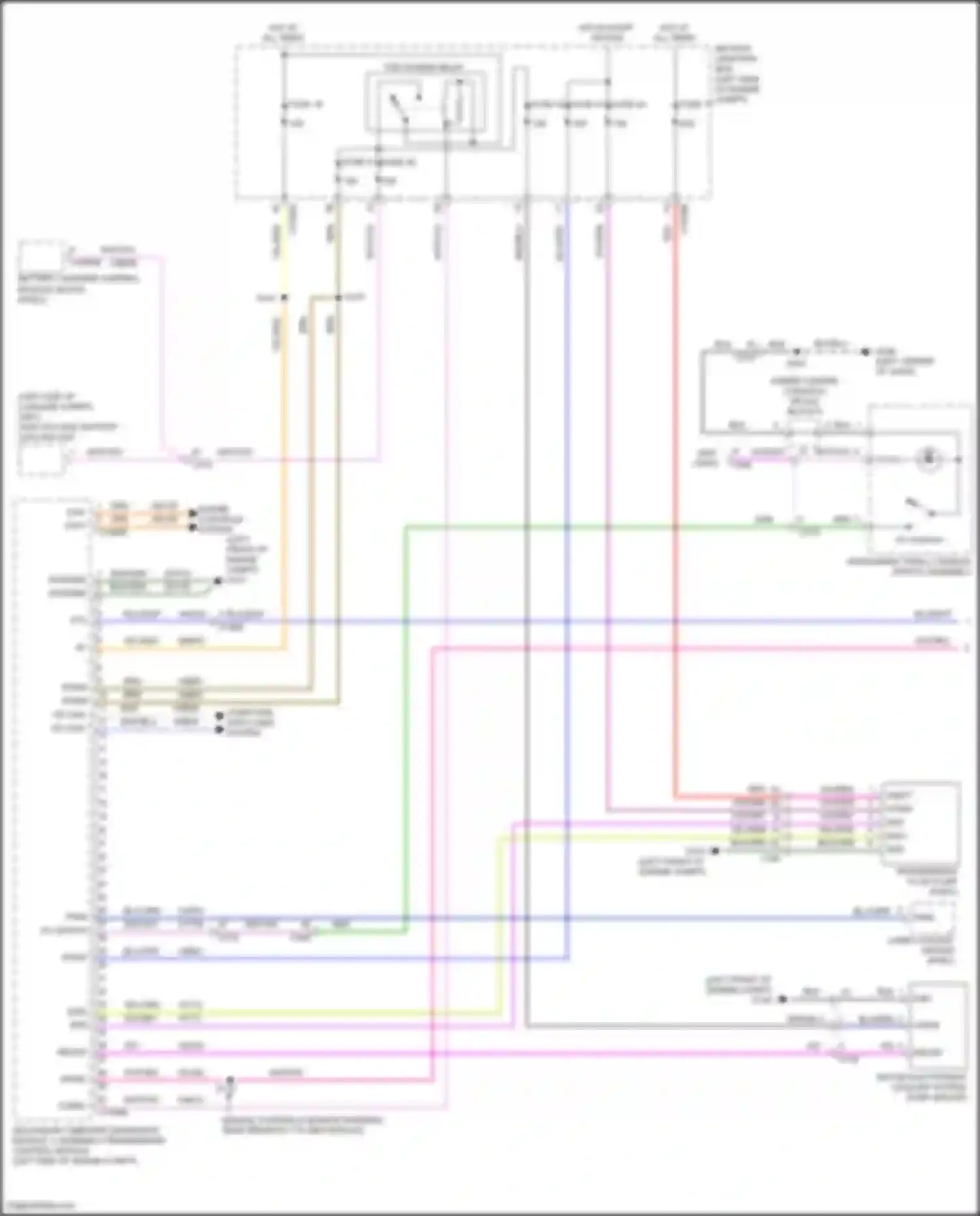 Wiring diagram computer data lines system for Lincoln MKZ II (2012-2016) (101 of 130)