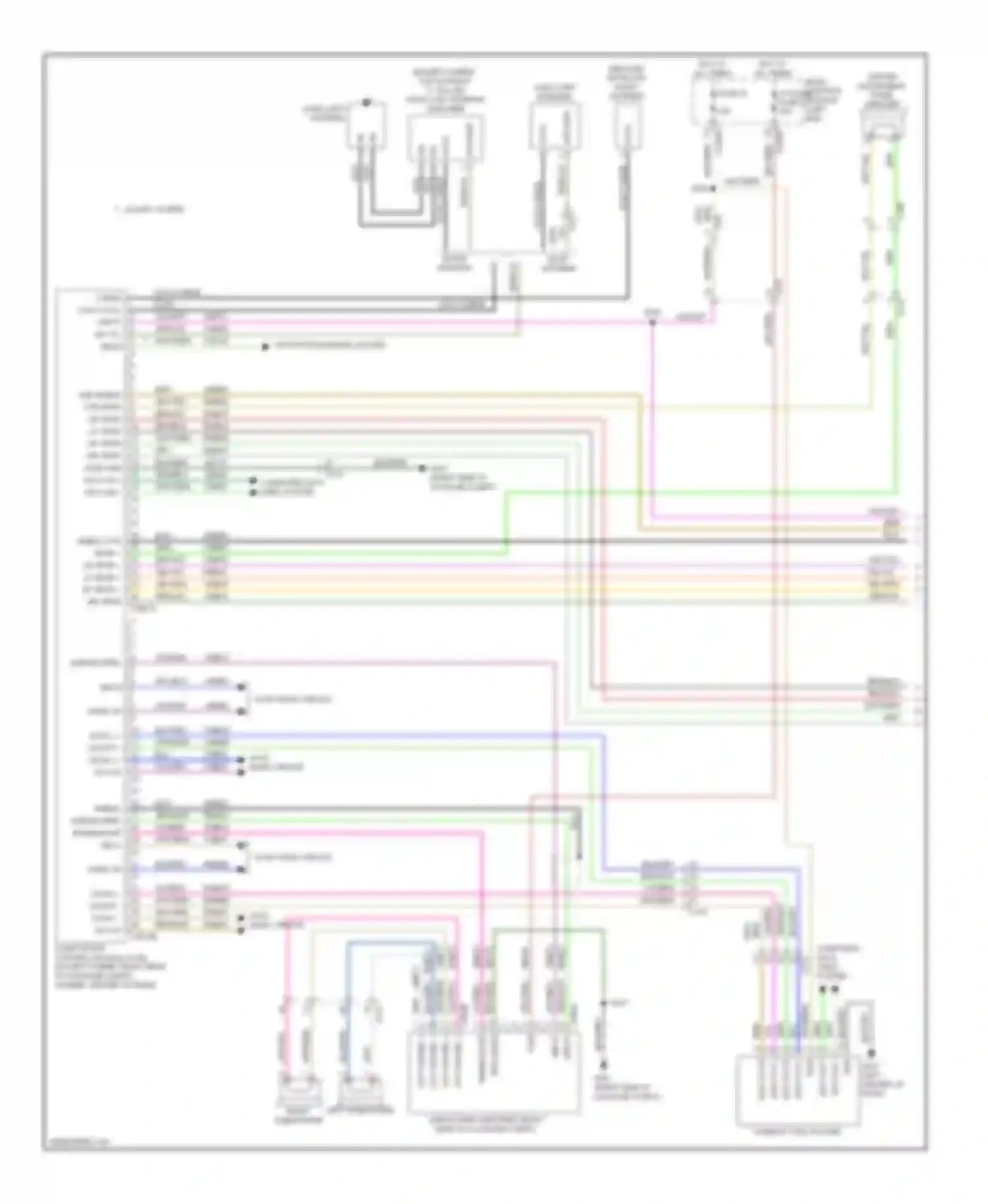 Wiring diagram ecd out r + for Lincoln MKZ II (2012-2016) (1 of 3)
