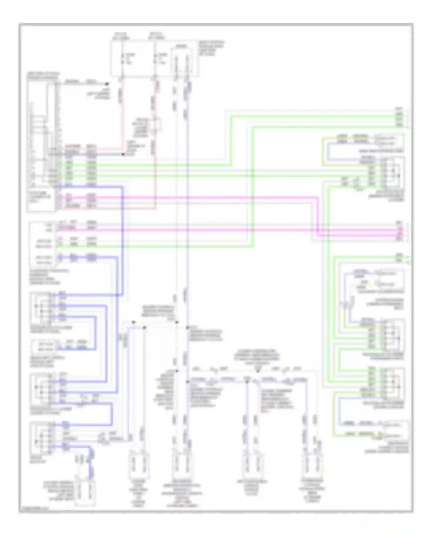 Wiring diagram (engine controls sensor harness, in for Lincoln MKZ II (2012-2016) (1 of 1)