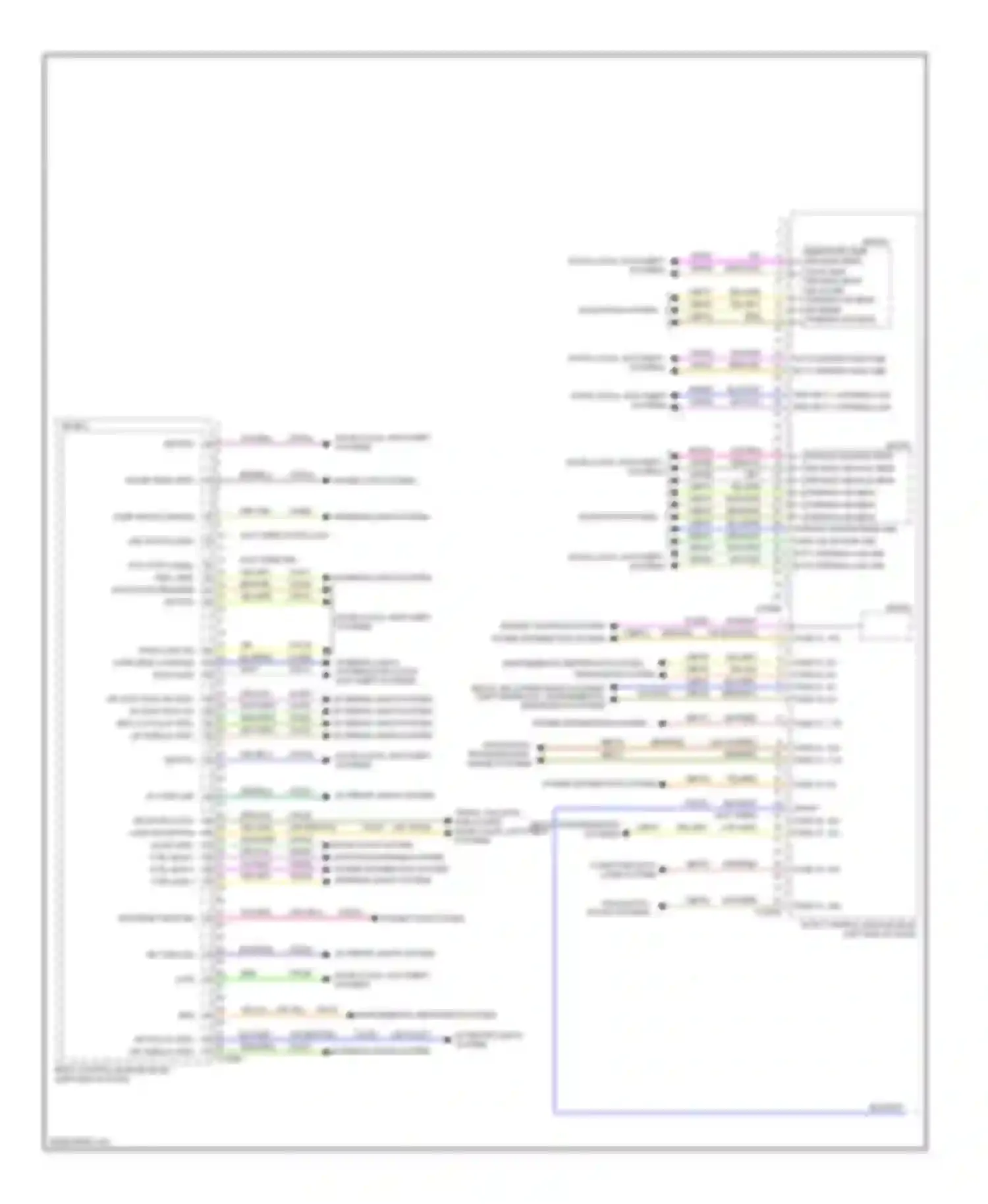Wiring diagram engine controls system power distribution system for Lincoln MKZ II (2012-2016) (1 of 1)