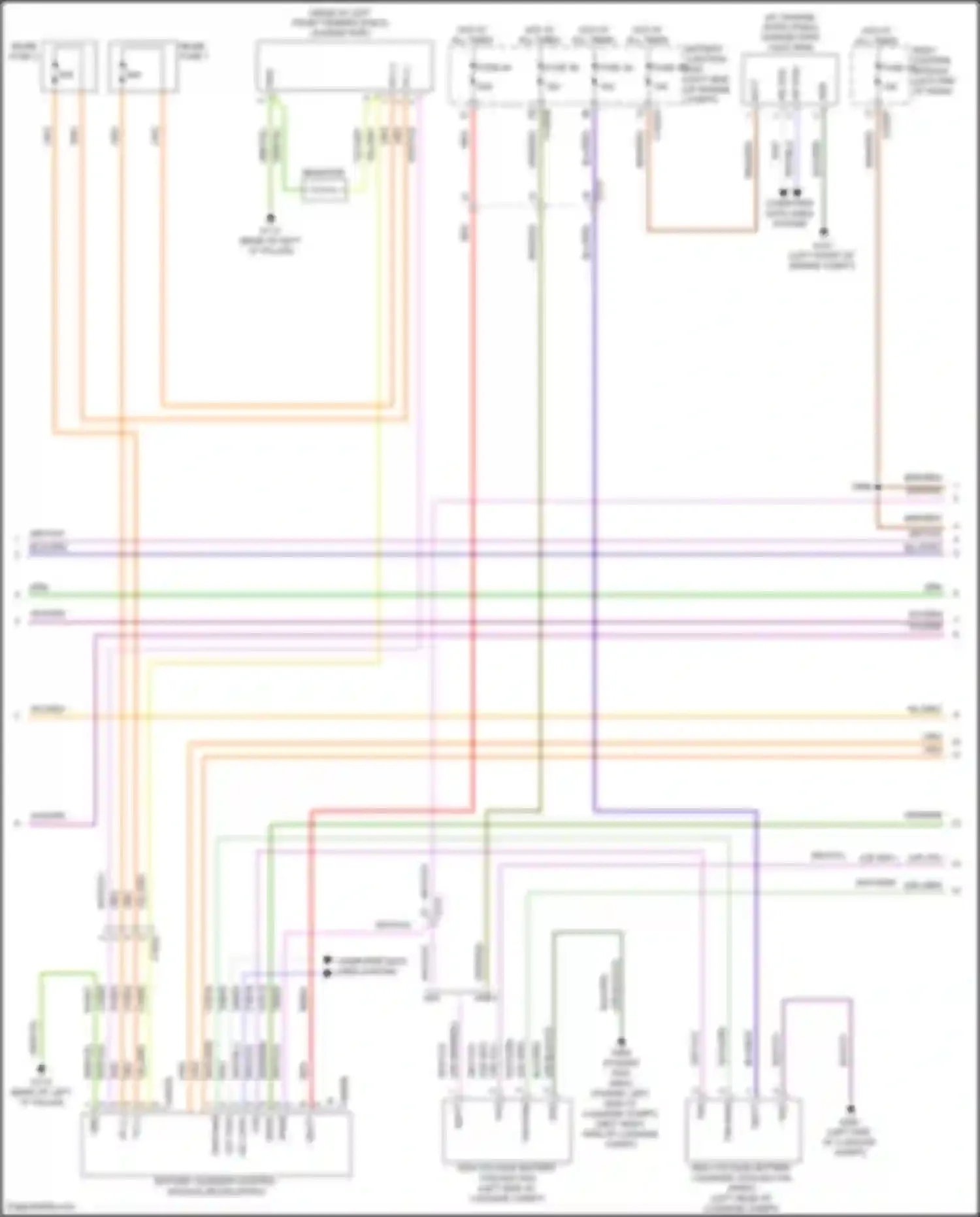 Wiring diagram fuse 14 for Lincoln MKZ II (2012-2016) (3 of 3)