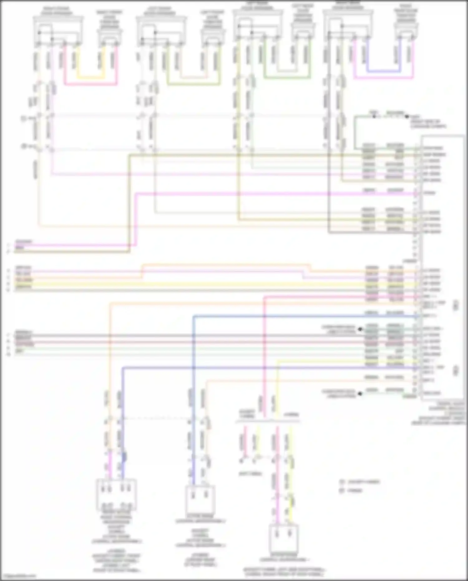 Wiring diagram mic 2 - frt mic 2 - rf for Lincoln MKZ II (2012-2016) (1 of 1)