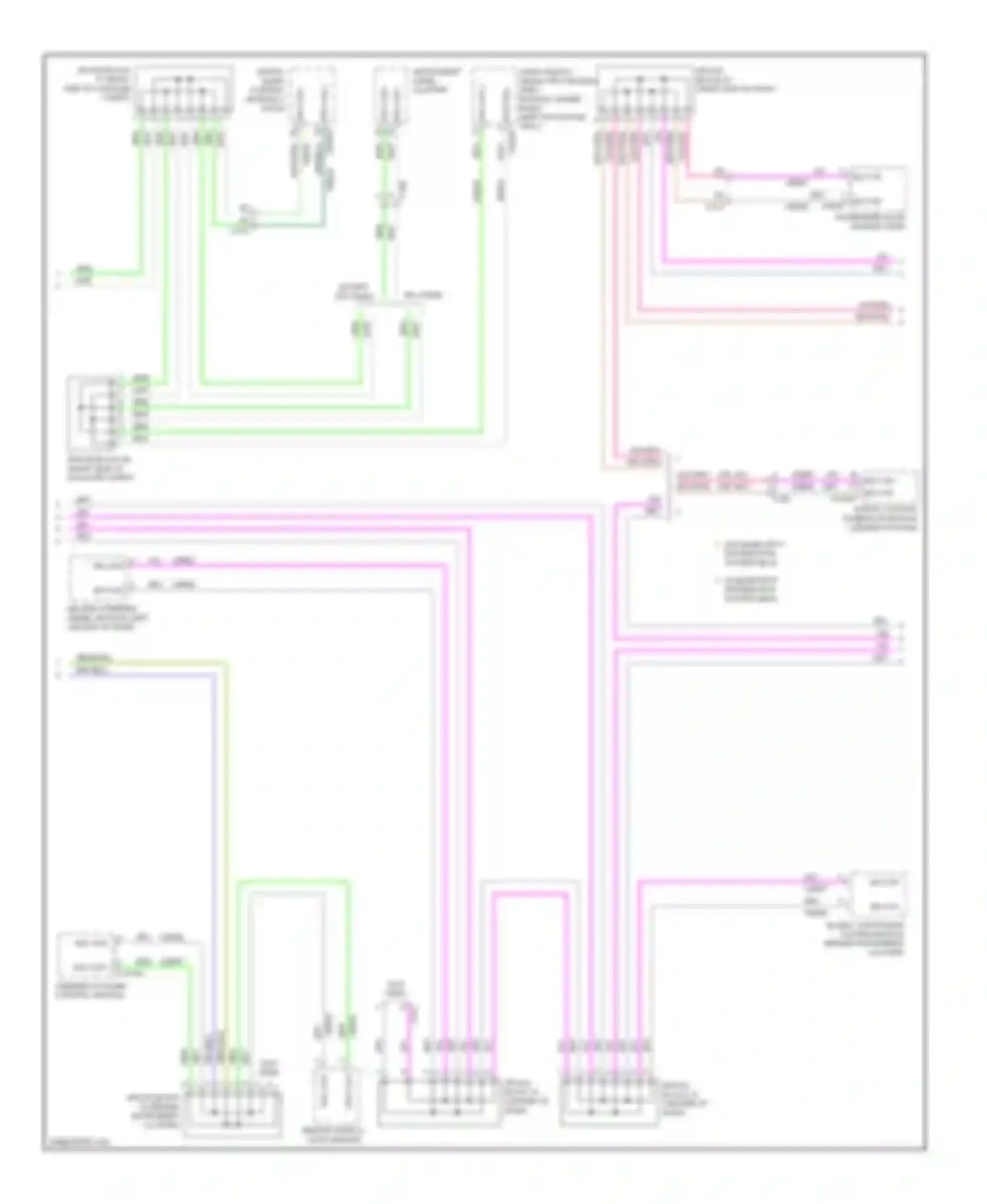 Wiring diagram ms can - ms can + for Lincoln MKZ II (2012-2016) (1 of 8)