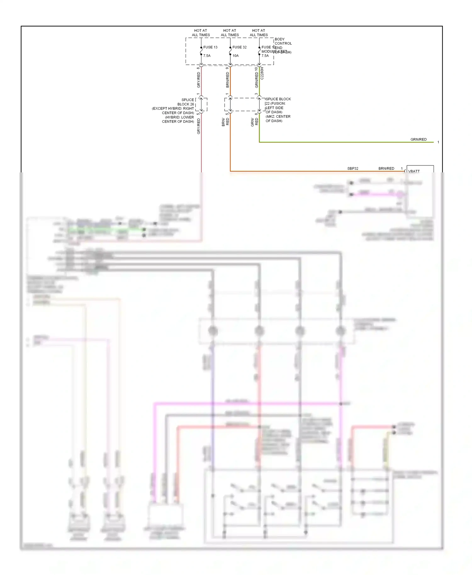Lincoln MKZ II (2012-2016) nca wiring diagram  (57 of 113)