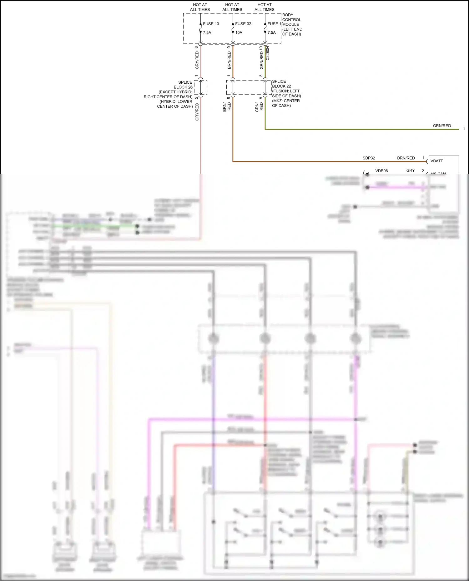 Lincoln MKZ II (2012-2016) nca wiring diagram  (27 of 113)