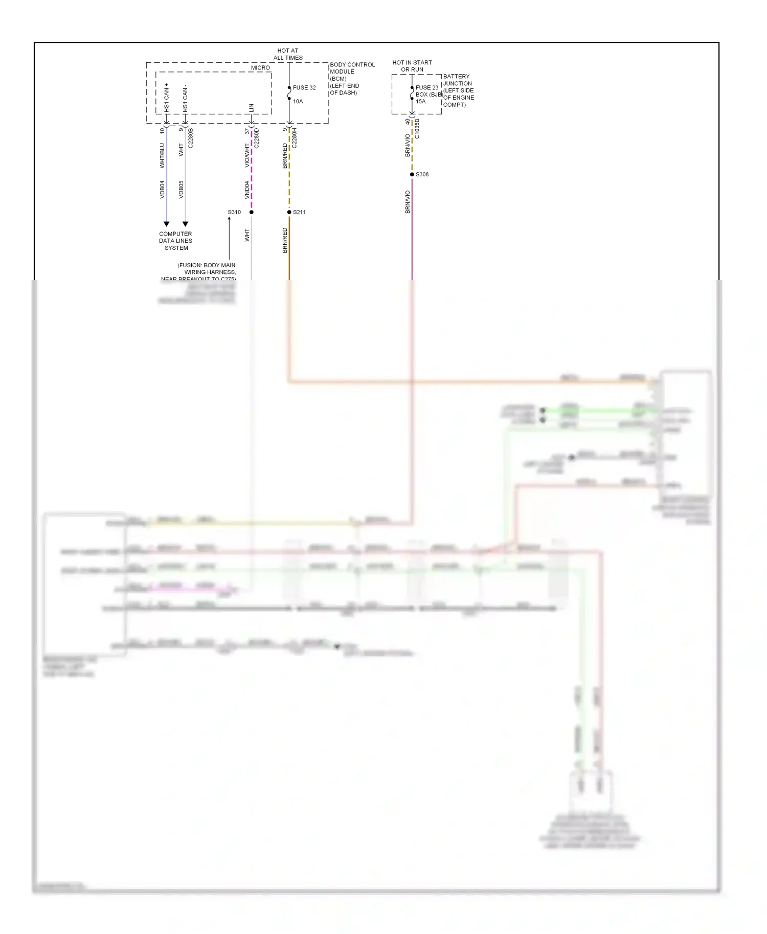 Lincoln MKZ II (2012-2016) nca wiring diagram  (17 of 113)