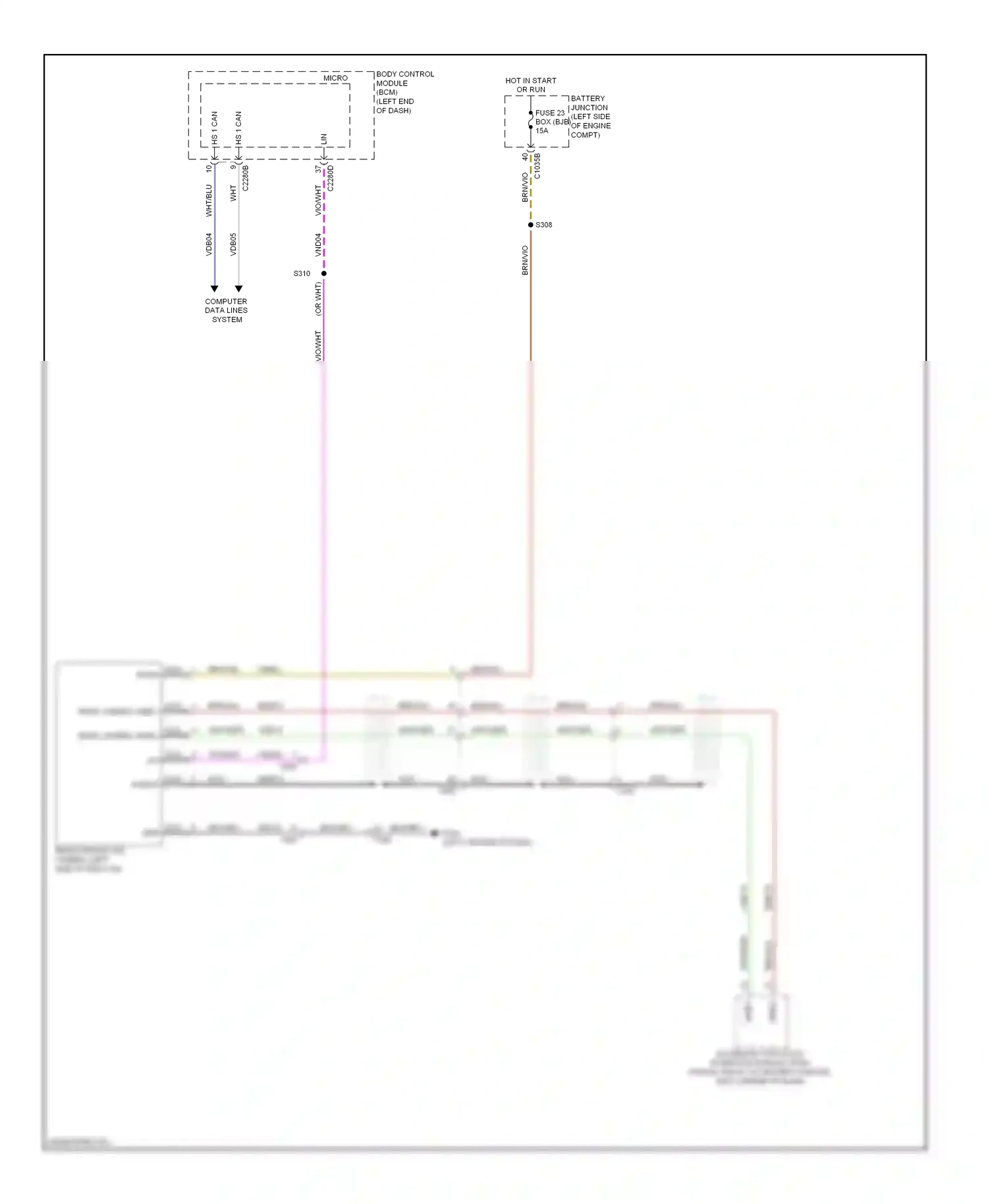 Lincoln MKZ II (2012-2016) nca wiring diagram  (110 of 113)