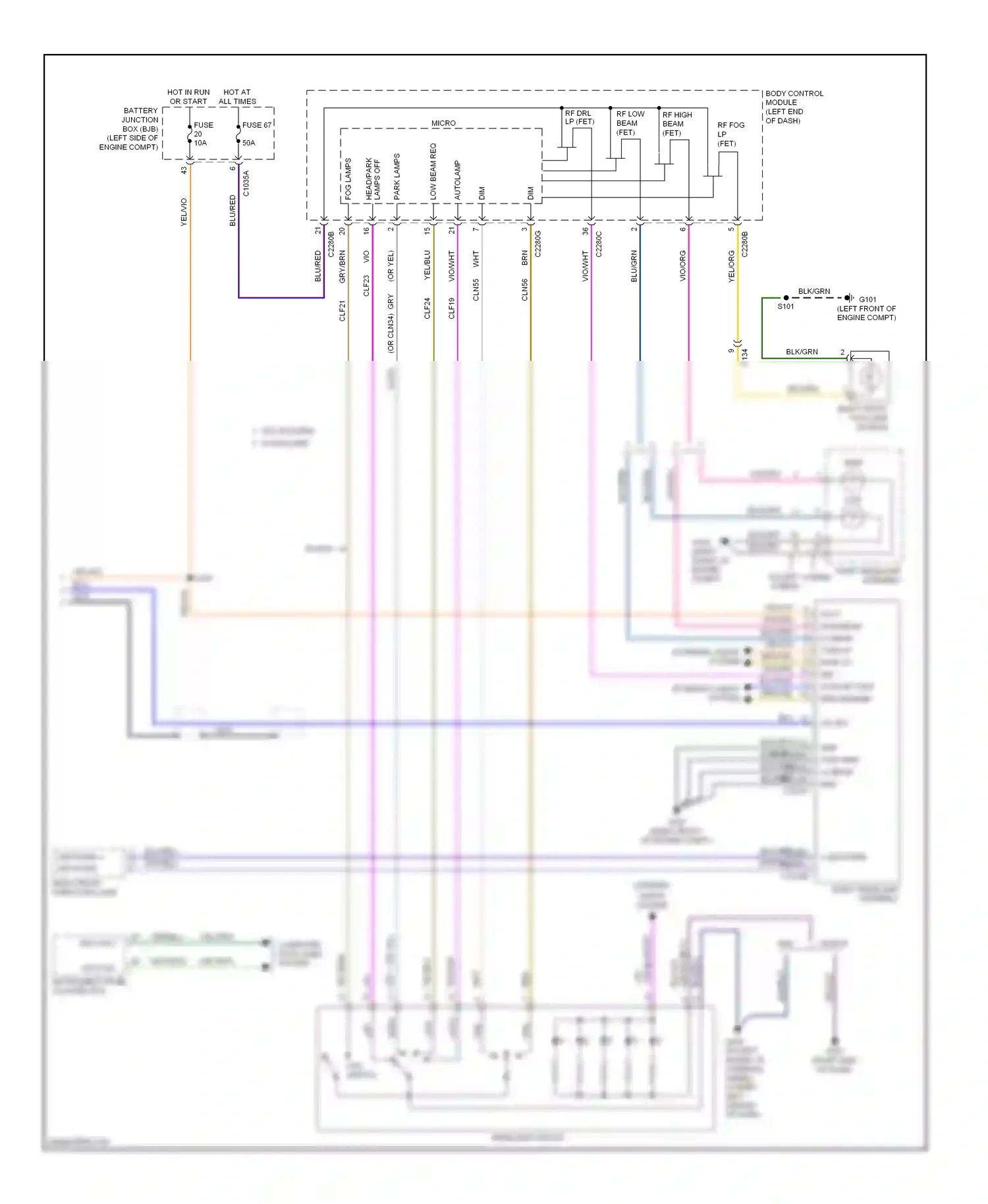 Lincoln MKZ II (2012-2016) nca wiring diagram  (50 of 113)