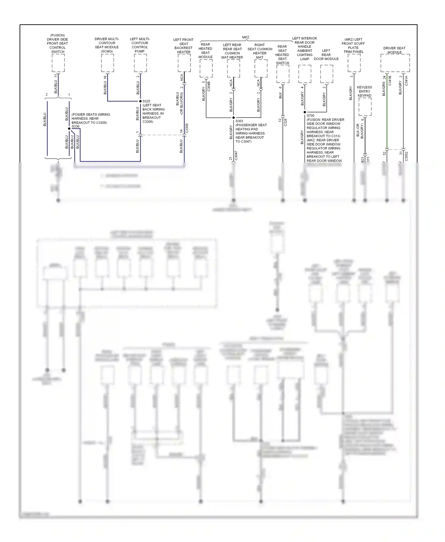 Lincoln MKZ II (2012-2016) nca wiring diagram  (42 of 113)