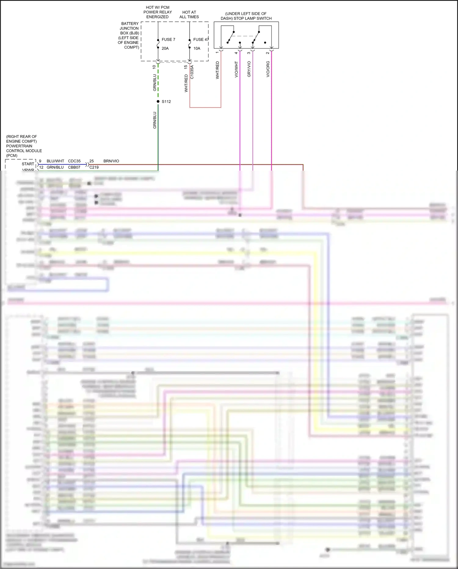 Lincoln MKZ II (2012-2016) nca wiring diagram  (91 of 113)