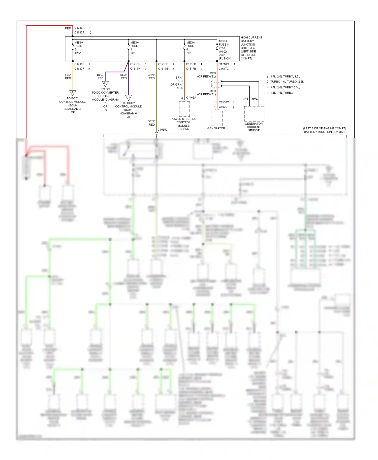 Lincoln MKZ II (2012-2016) nca wiring diagram  (3 of 113)
